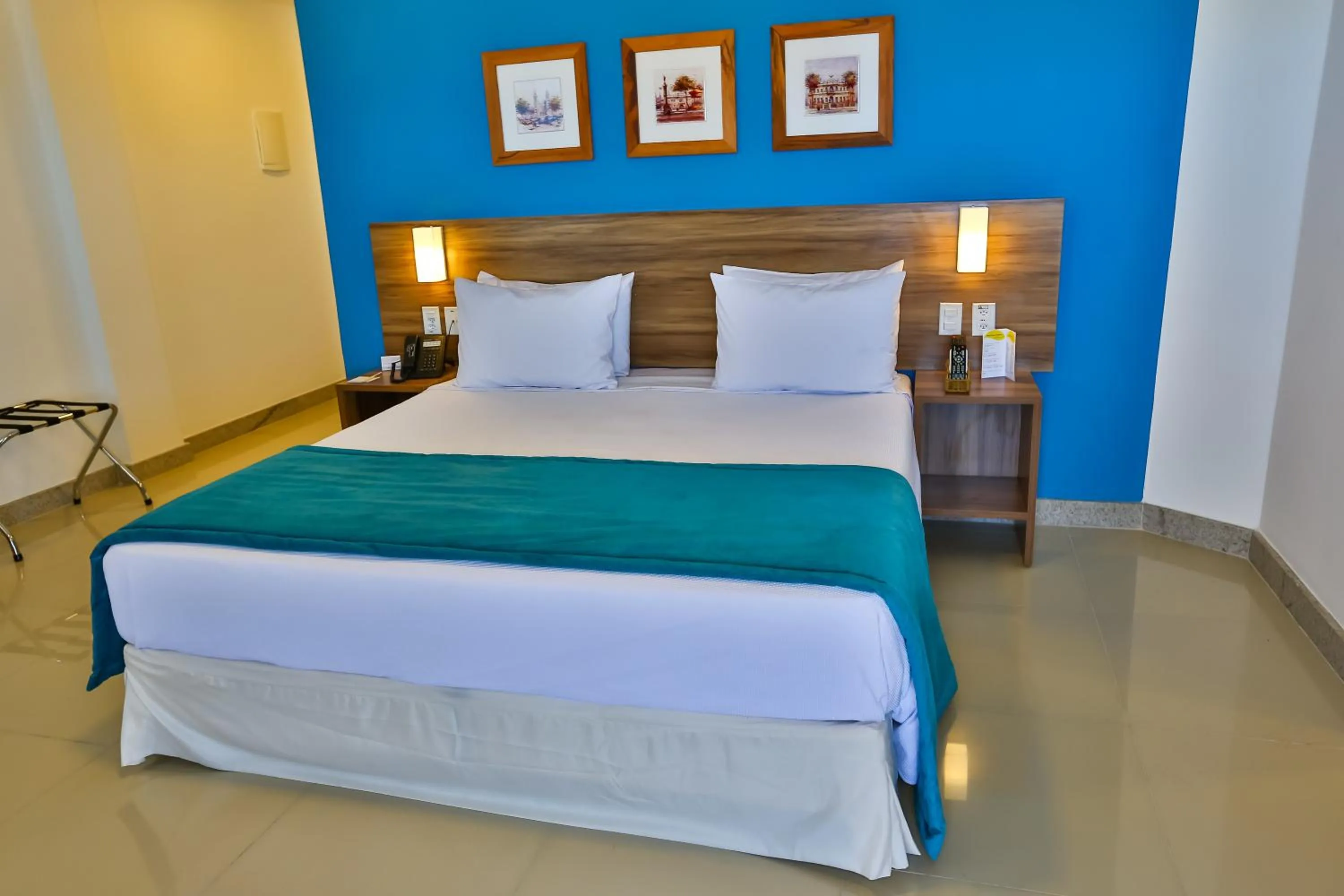 Bed in ARCUS Hotel Aracaju