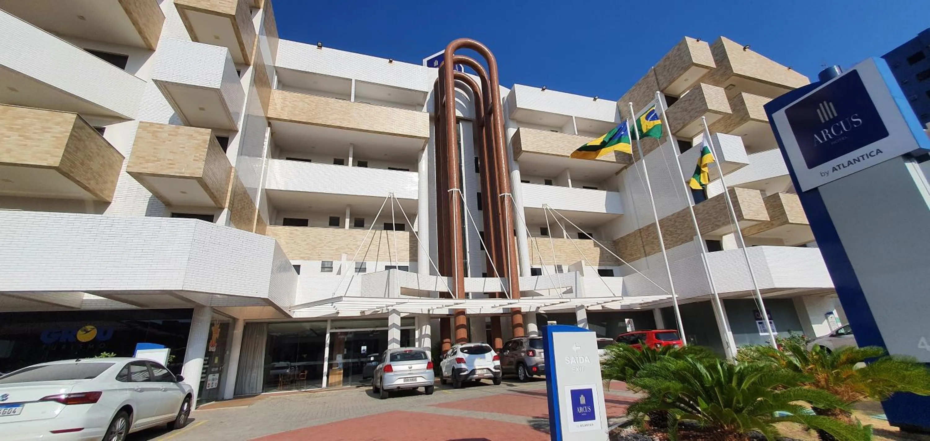 Facade/entrance in ARCUS Hotel Aracaju