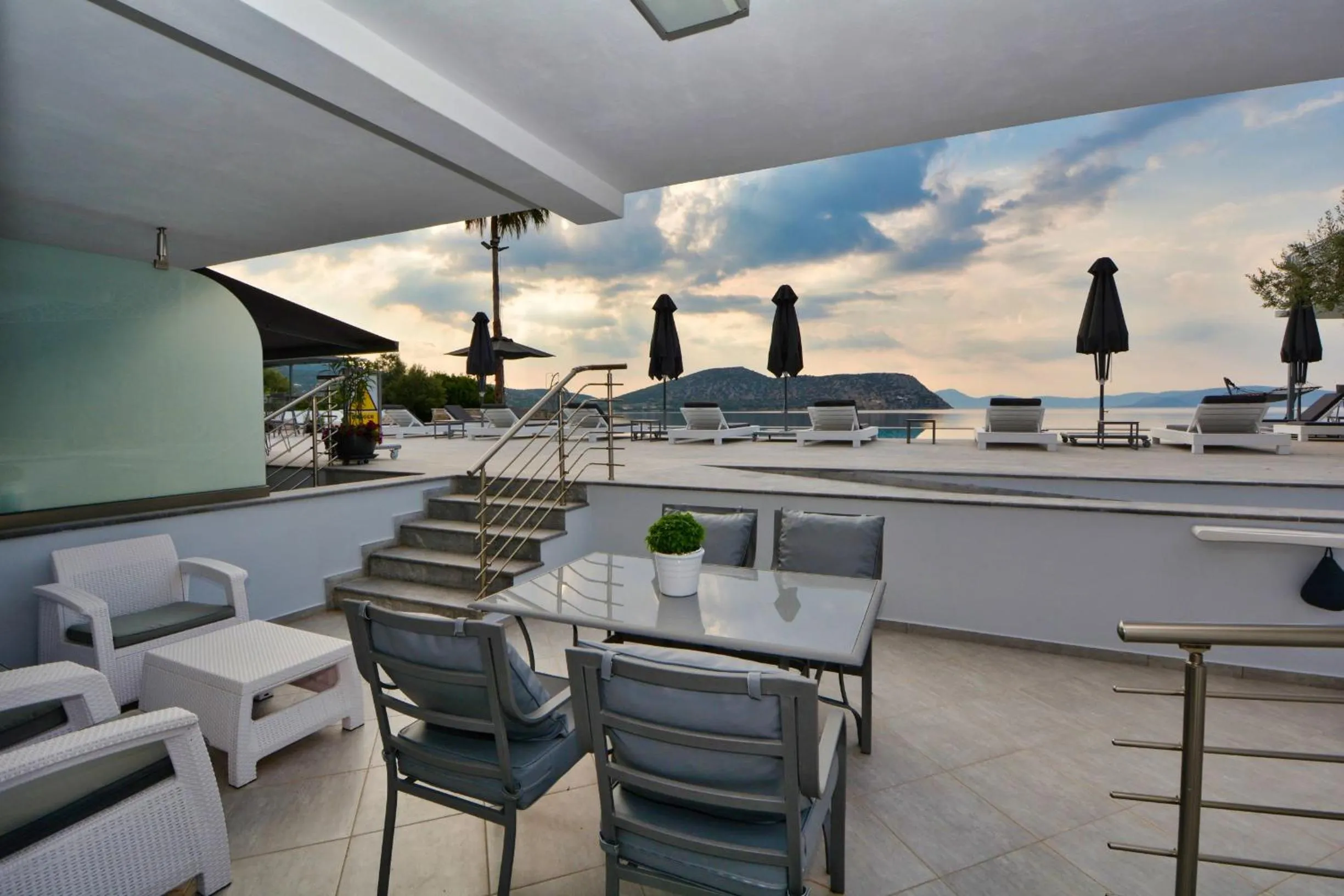 Balcony/Terrace in Dardiza Boutique Hotel