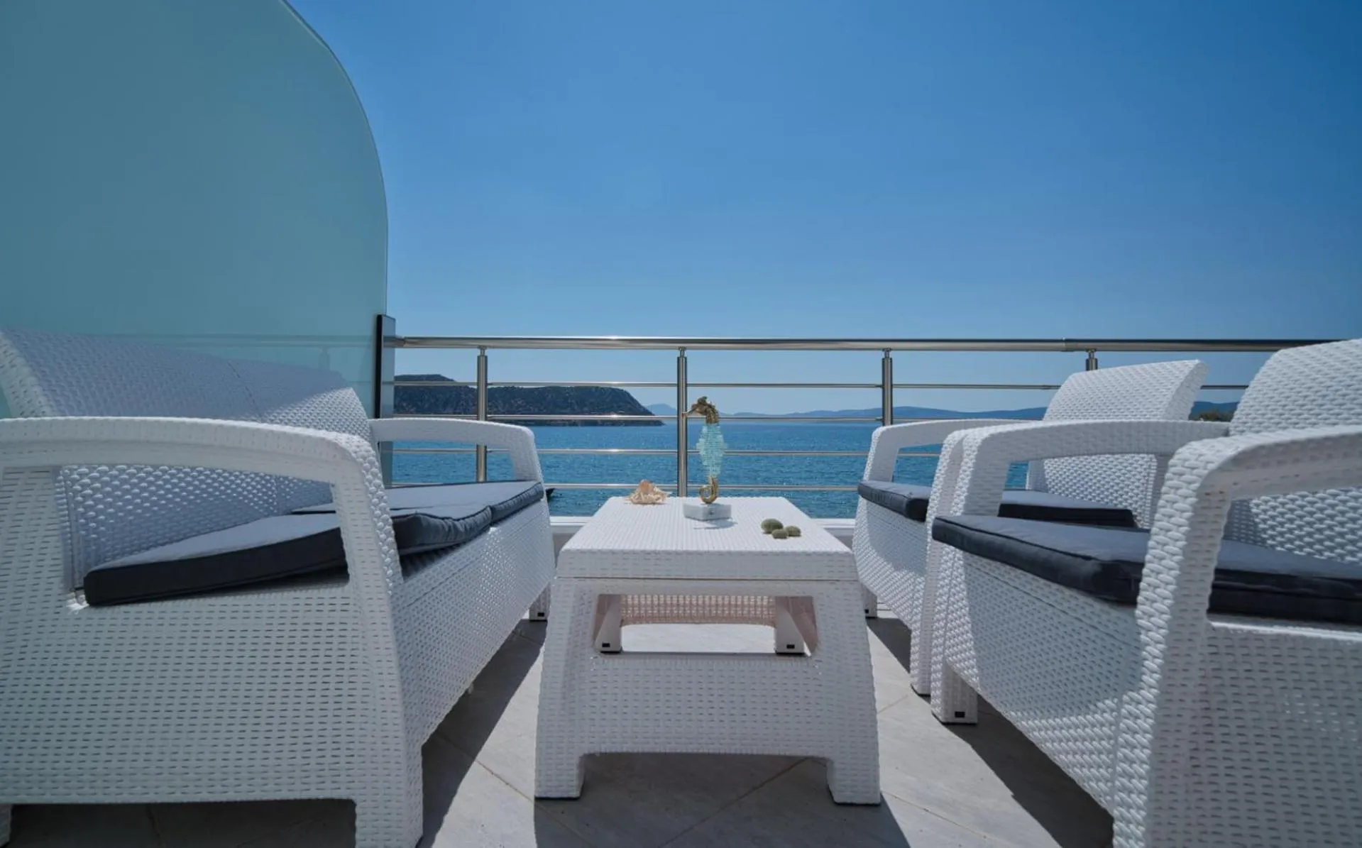 Balcony/Terrace in Dardiza Boutique Hotel