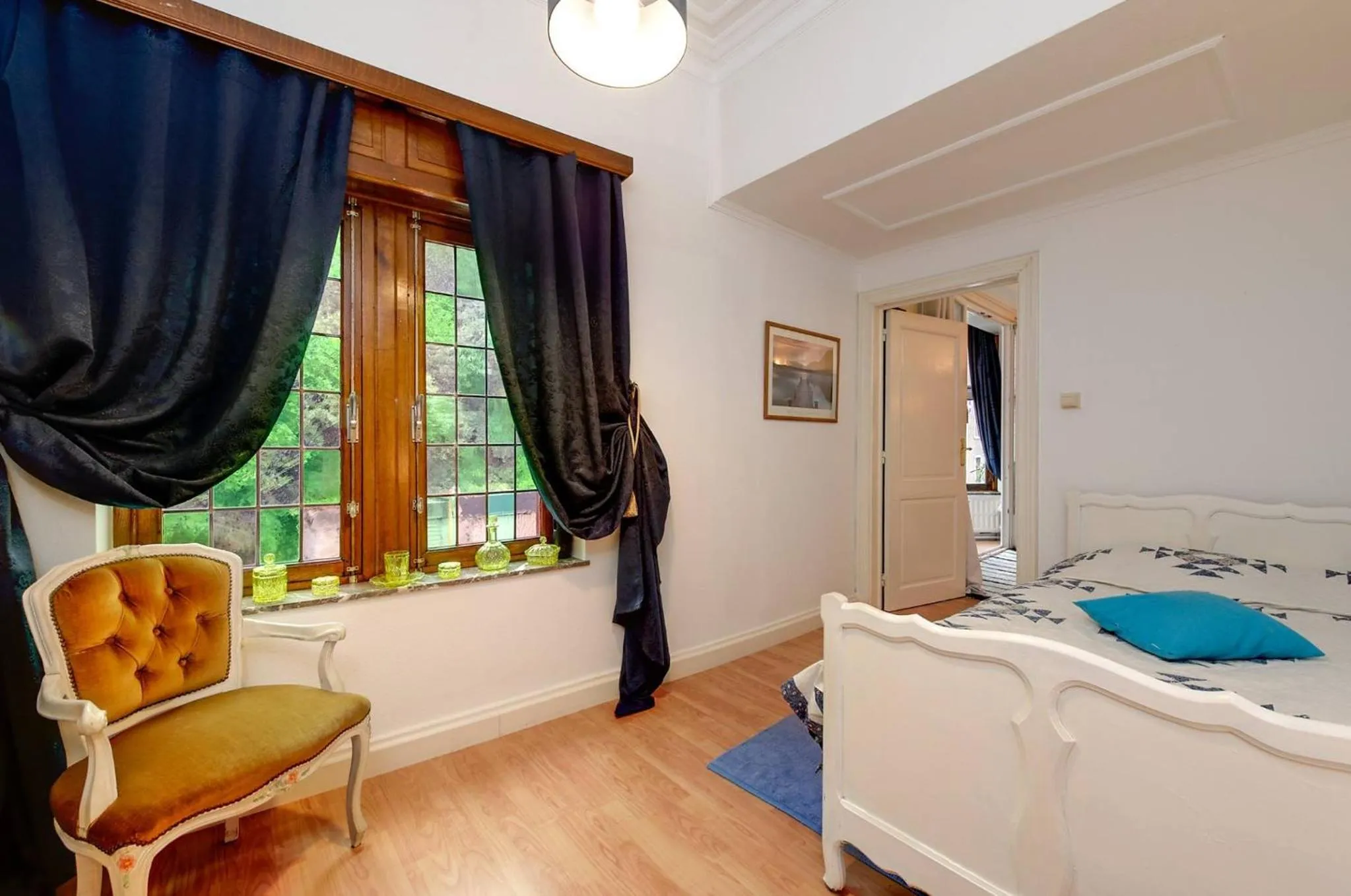 Bed in B&B Villa Belle Epoque