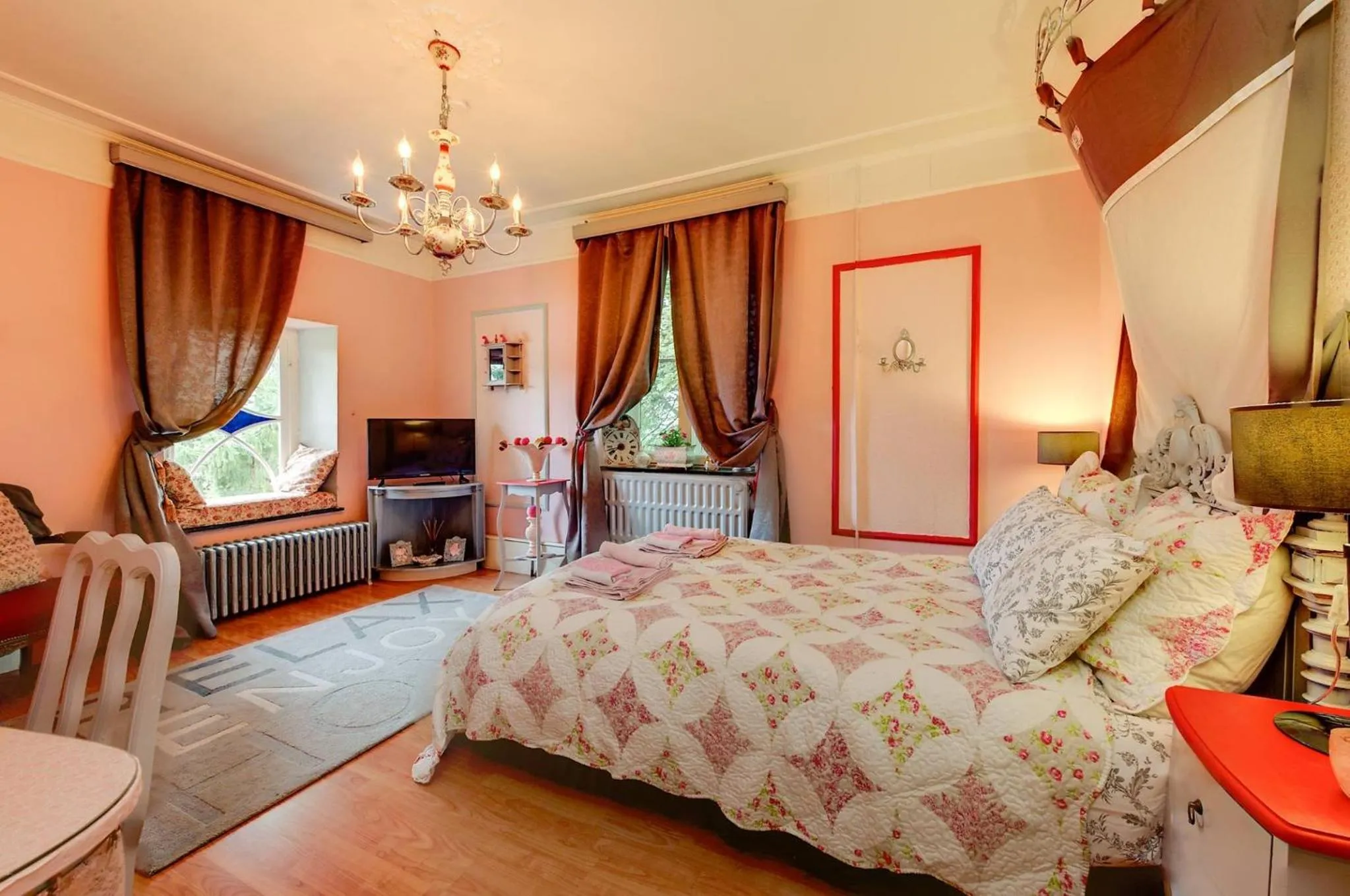 Bed in B&B Villa Belle Epoque