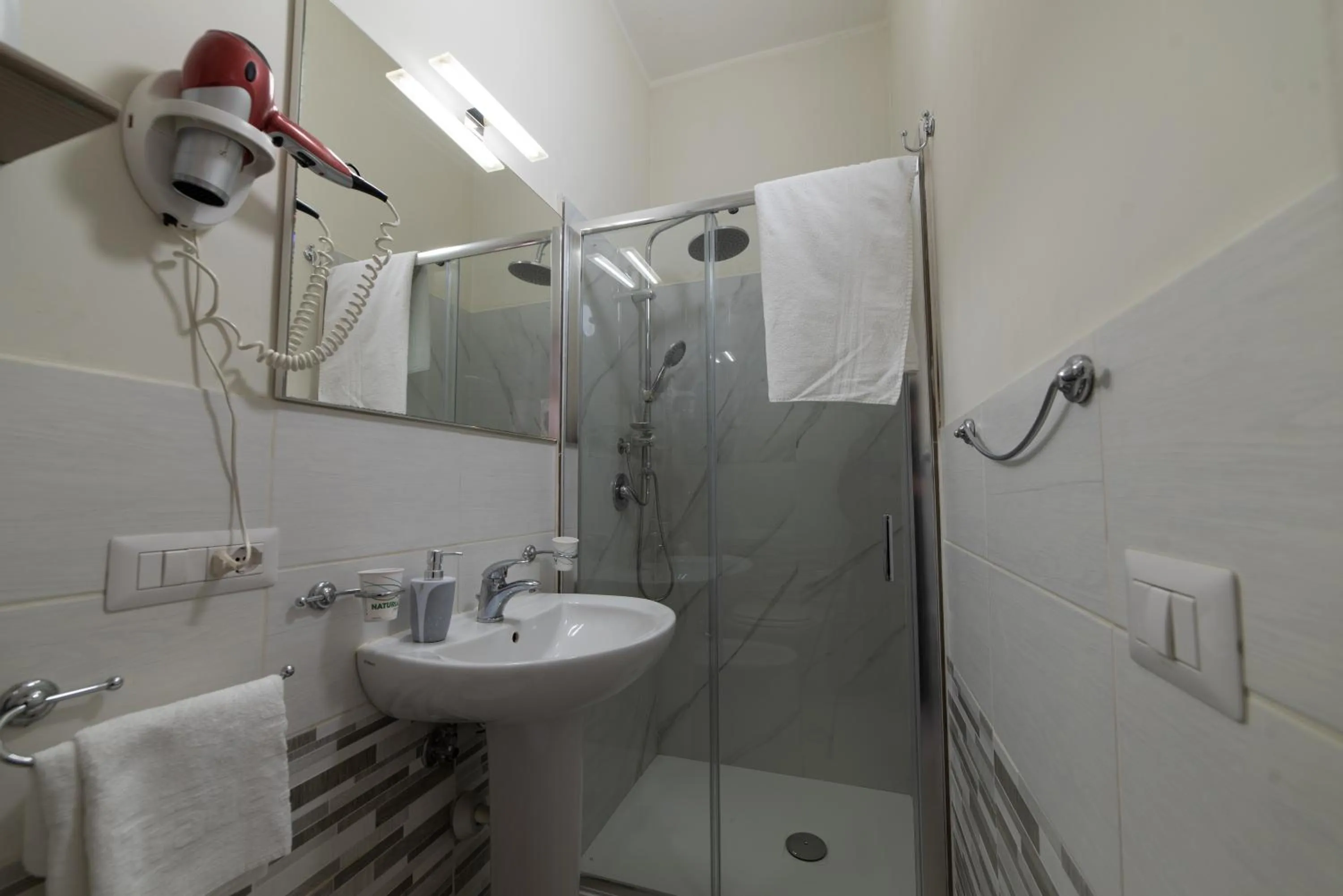 Bathroom in B&B La Colonna