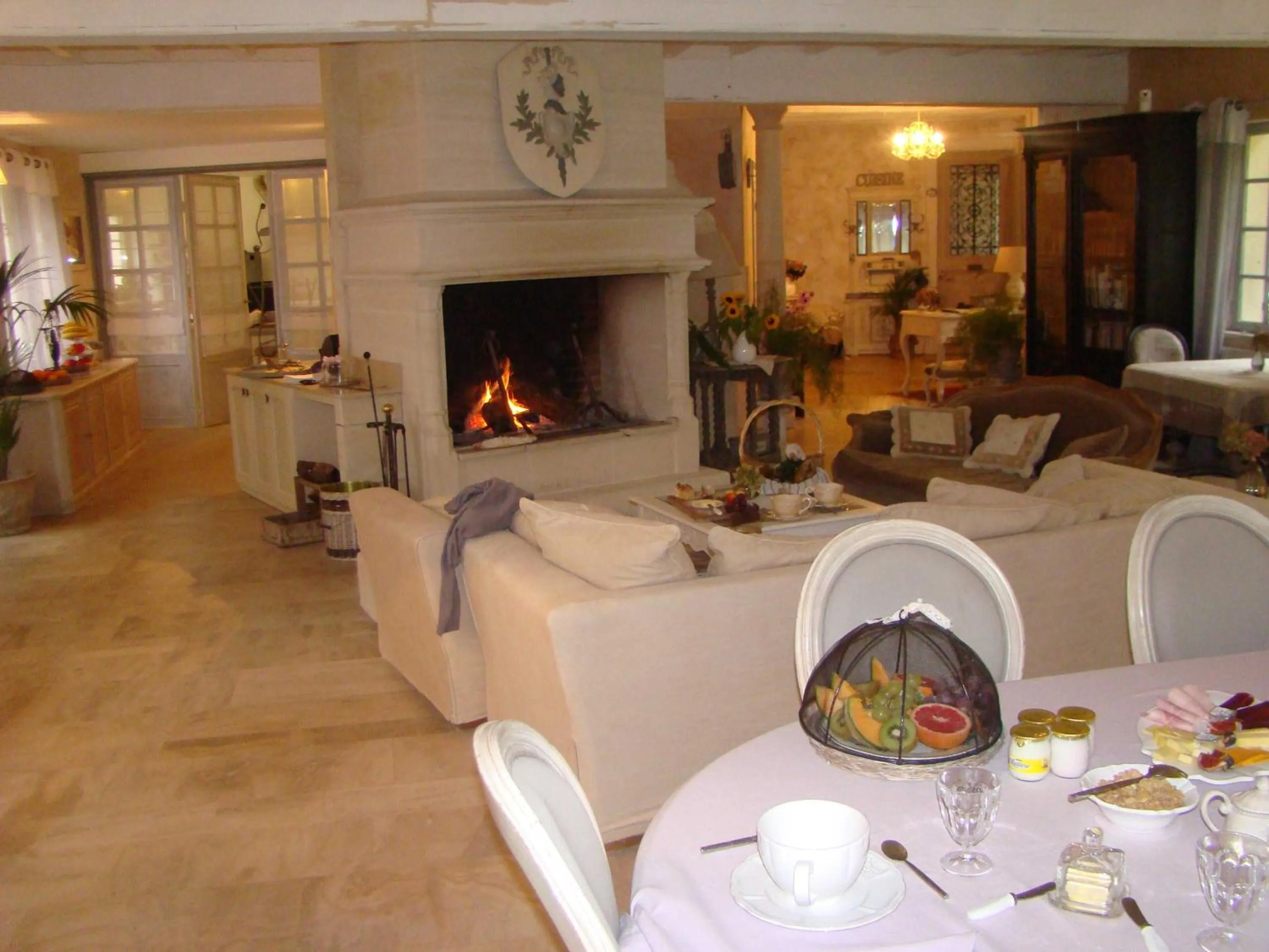 Living room in Le jardin de Saint Jean