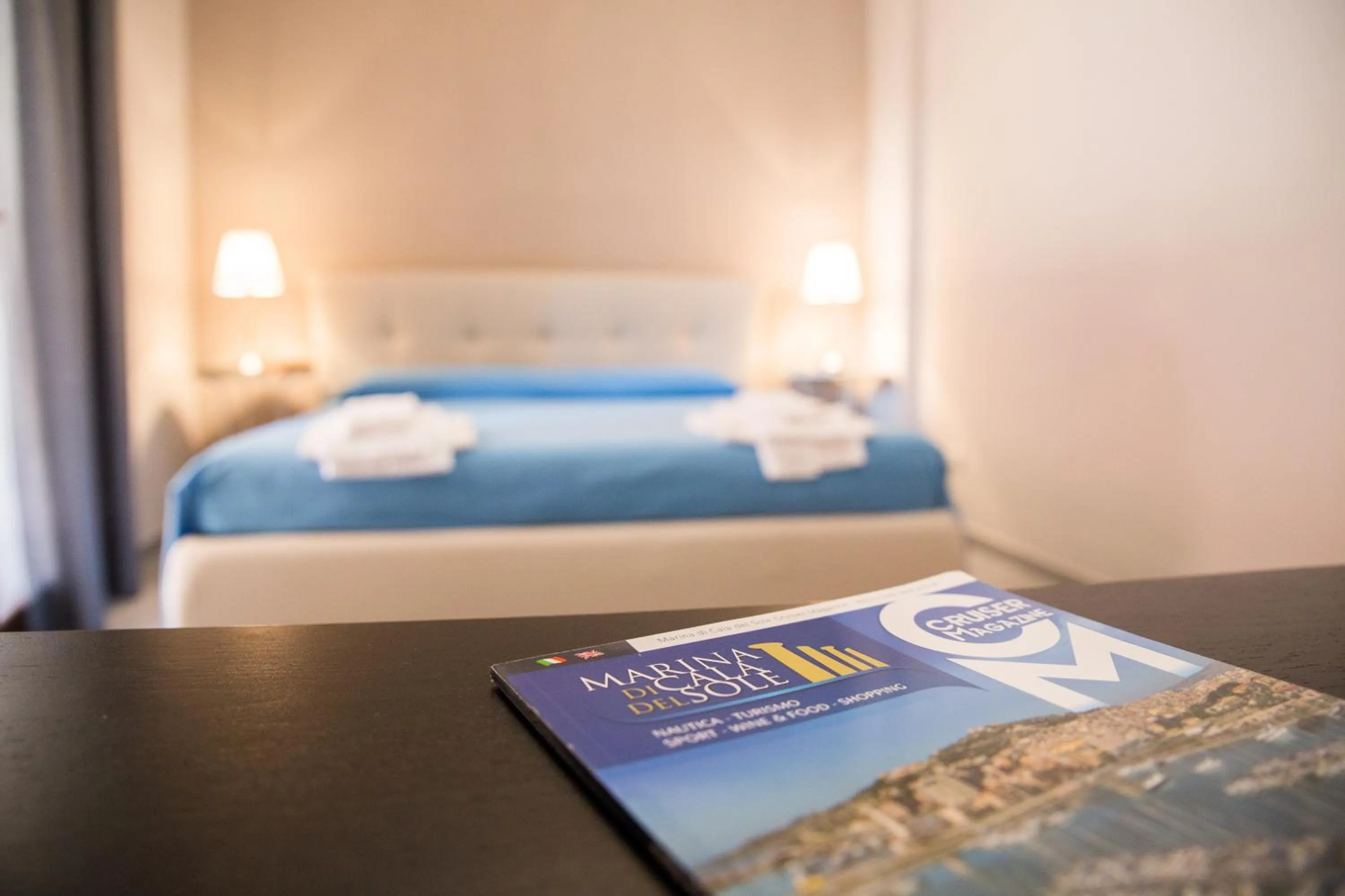 Decorative detail, Bed in Marina di Cala del Sole