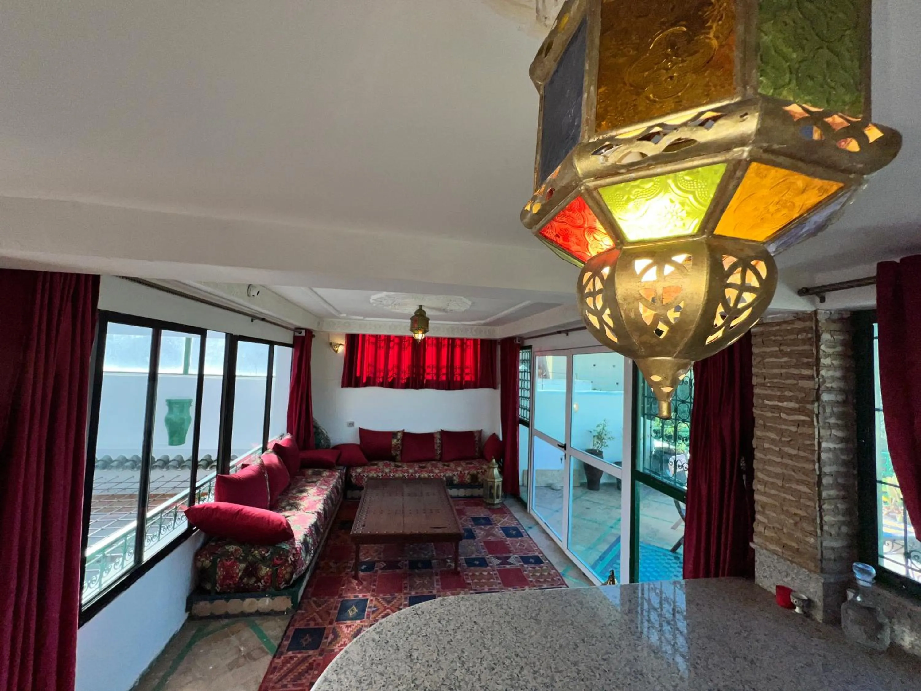 Bed in Fès Riad Scalia Traditional Guesthouse Morocco