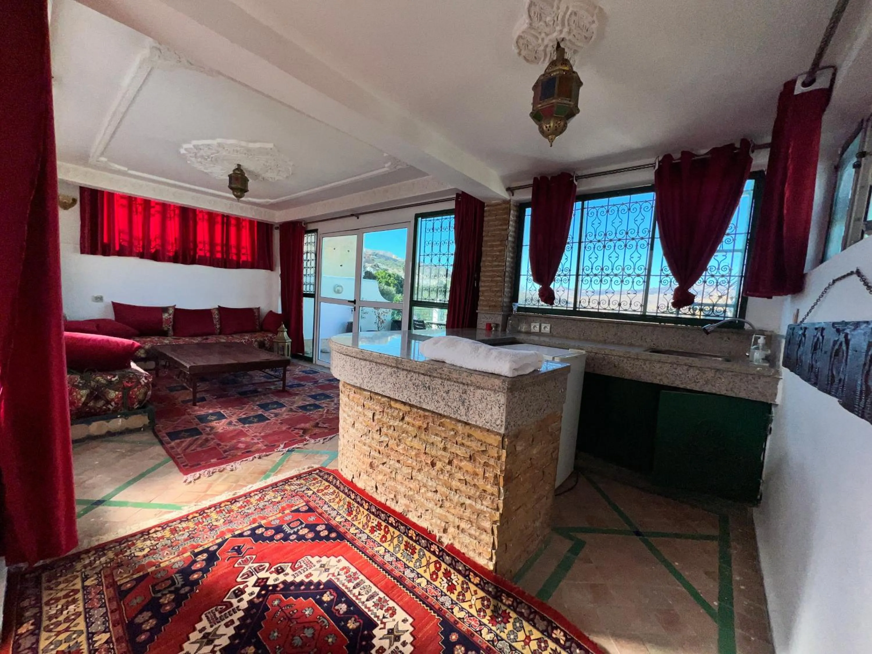 Bed in Fès Riad Scalia Traditional Guesthouse Morocco