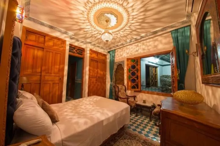 Junior Suite with Balcony in Fès Riad Scalia Traditional Guesthouse Morocco