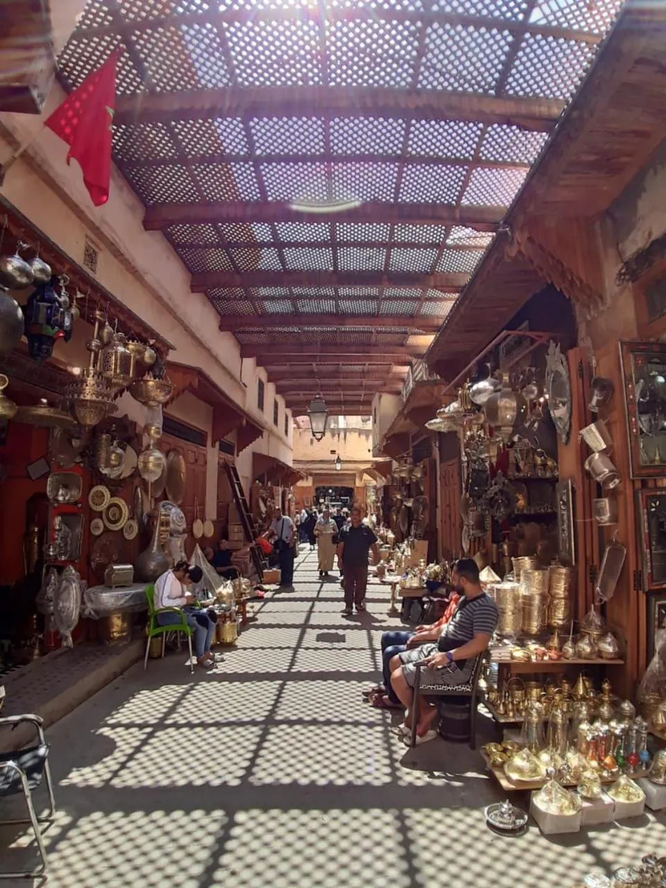 Shopping Area in Fès Riad Scalia Traditional Guesthouse Morocco