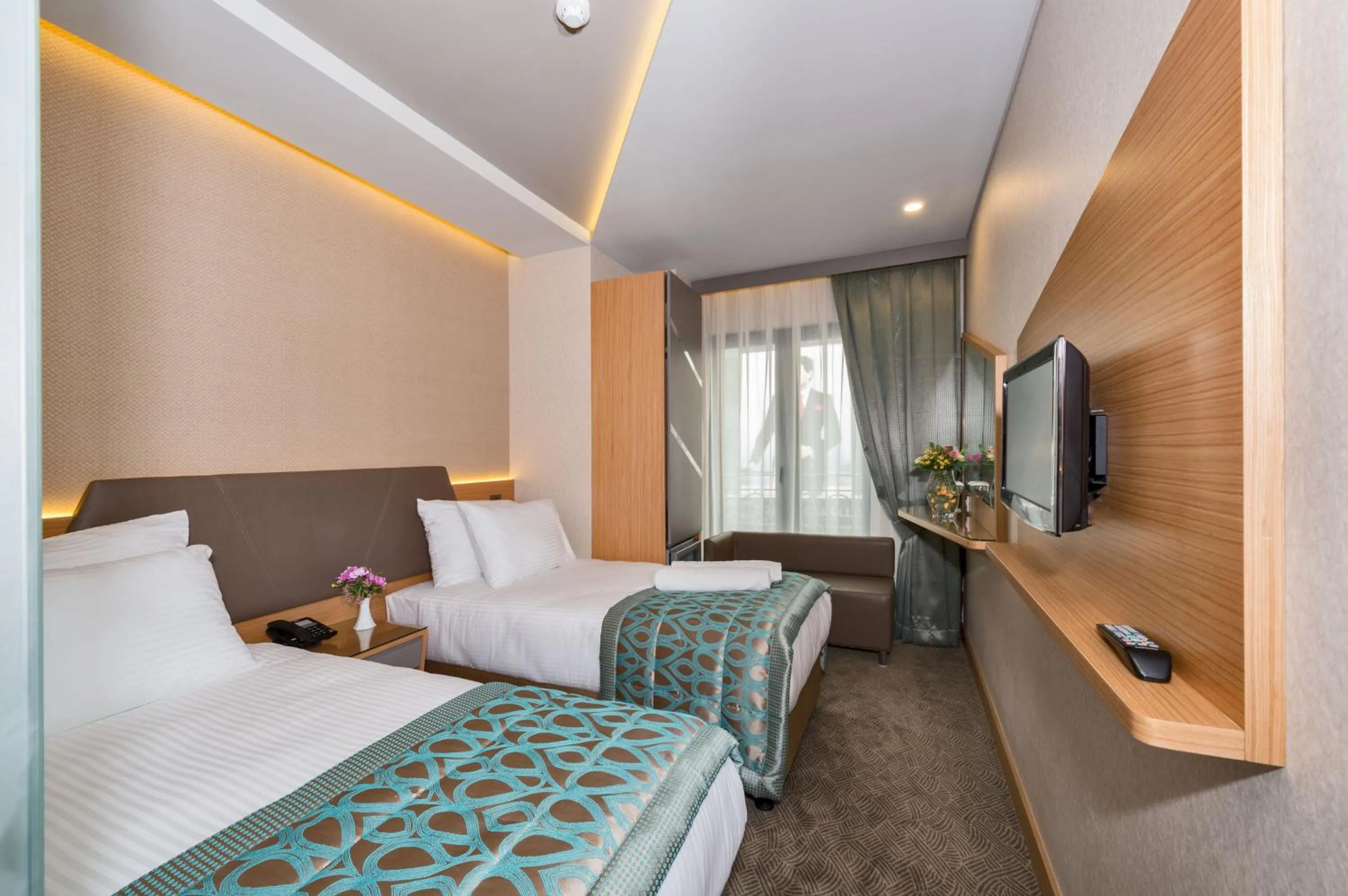 Bed in Hotel Genova Istanbul Old City