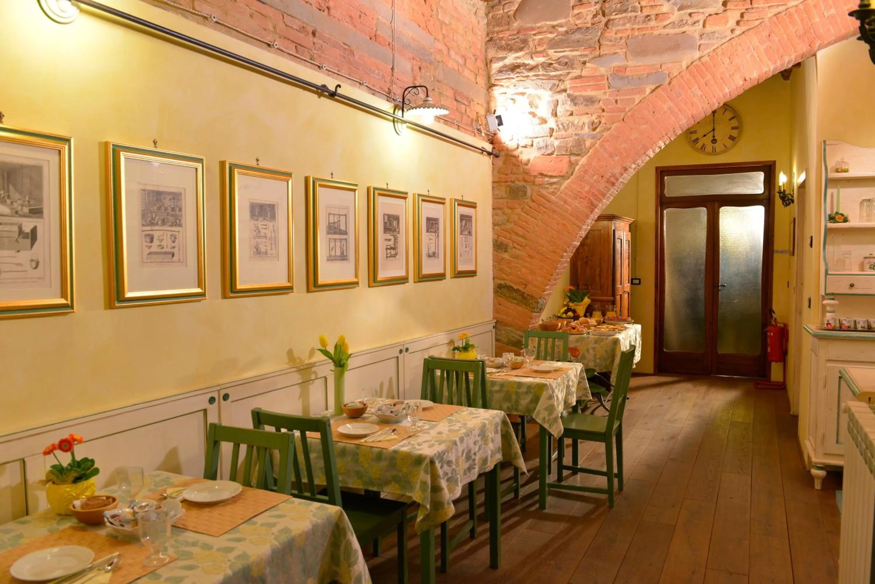 Restaurant/places to eat in B&B La Casa dei Tintori