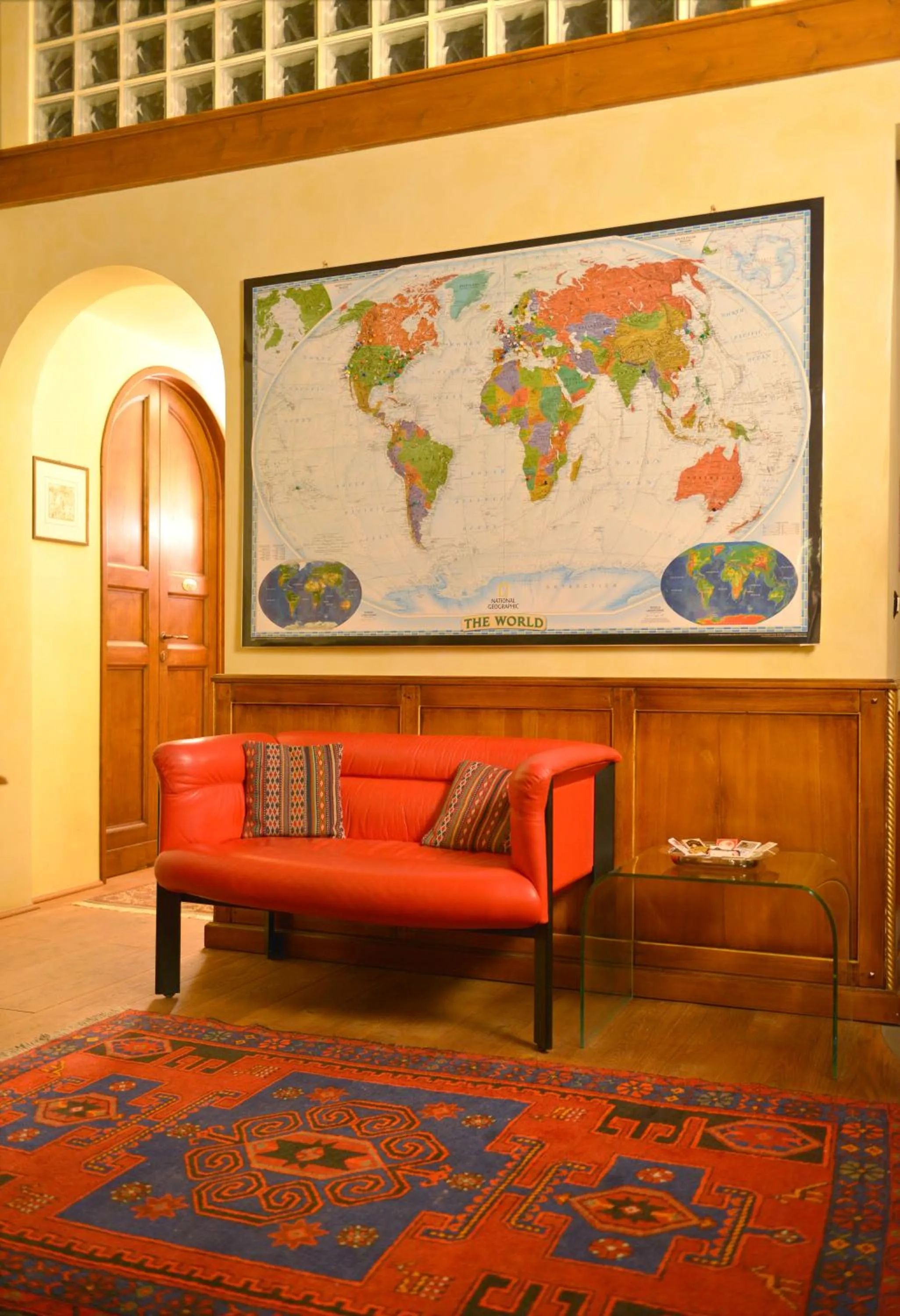 Lobby or reception in B&B La Casa dei Tintori