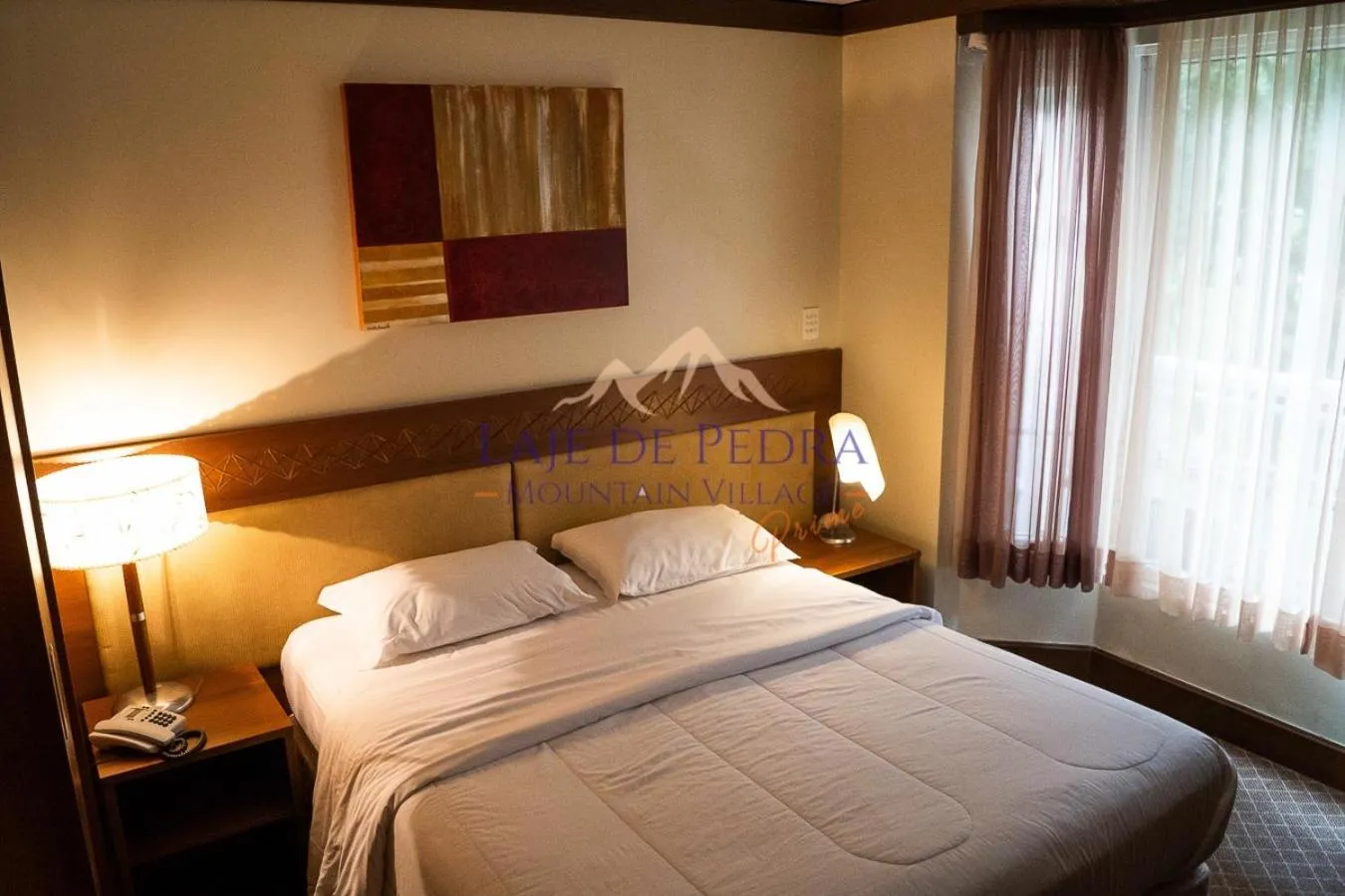 Bed in Laje de Pedra Mountain VillagePrime