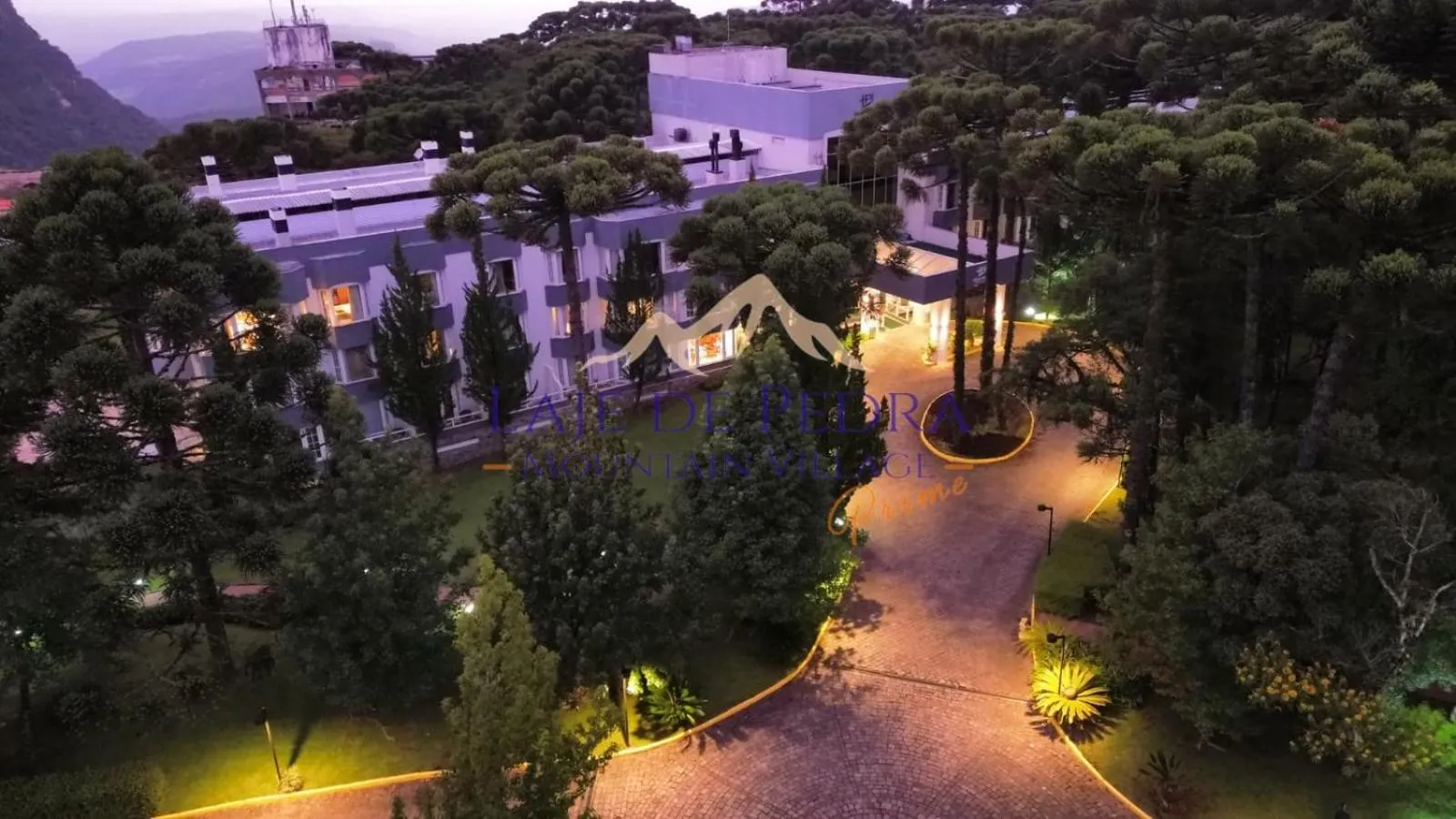 Bird's eye view in Laje de Pedra Mountain VillagePrime