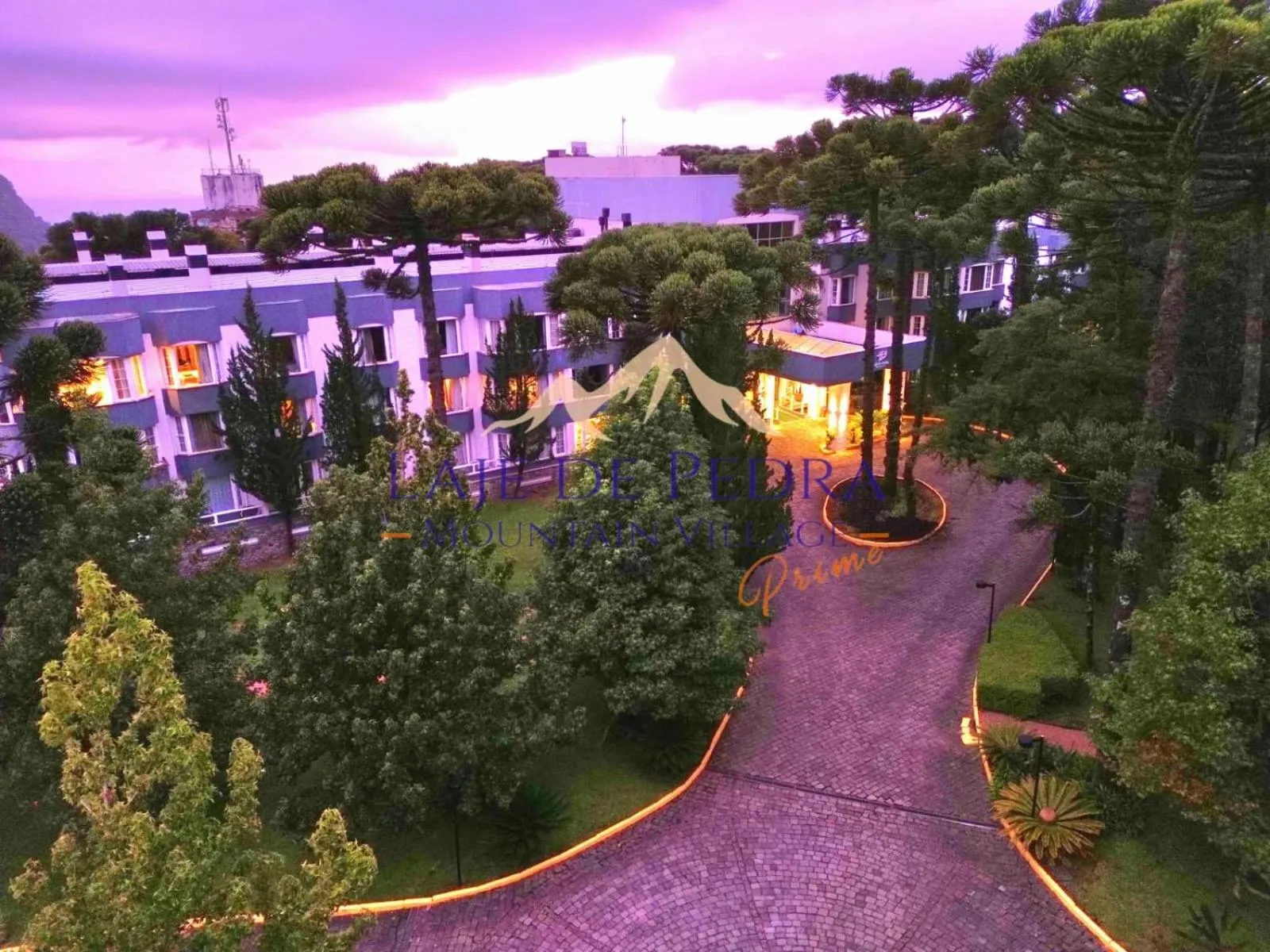 Bird's eye view in Laje de Pedra Mountain VillagePrime