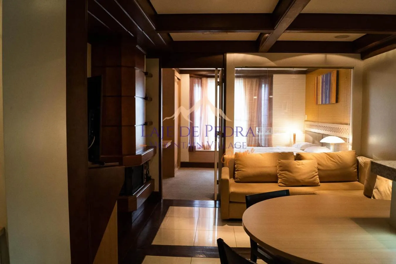 Living room, Bed in Laje de Pedra Mountain VillagePrime