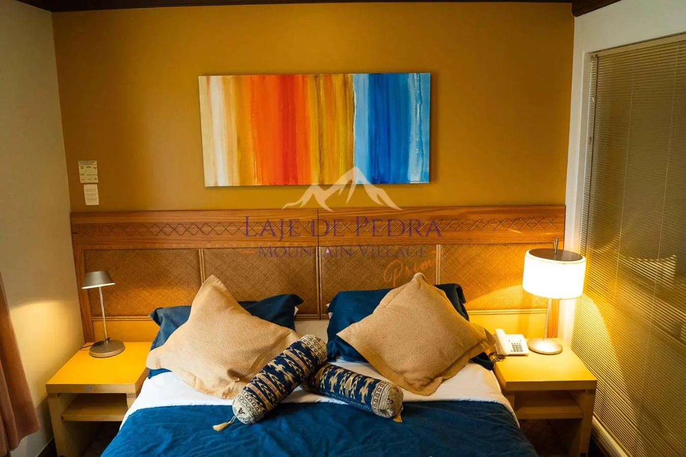 Bed in Laje de Pedra Mountain VillagePrime