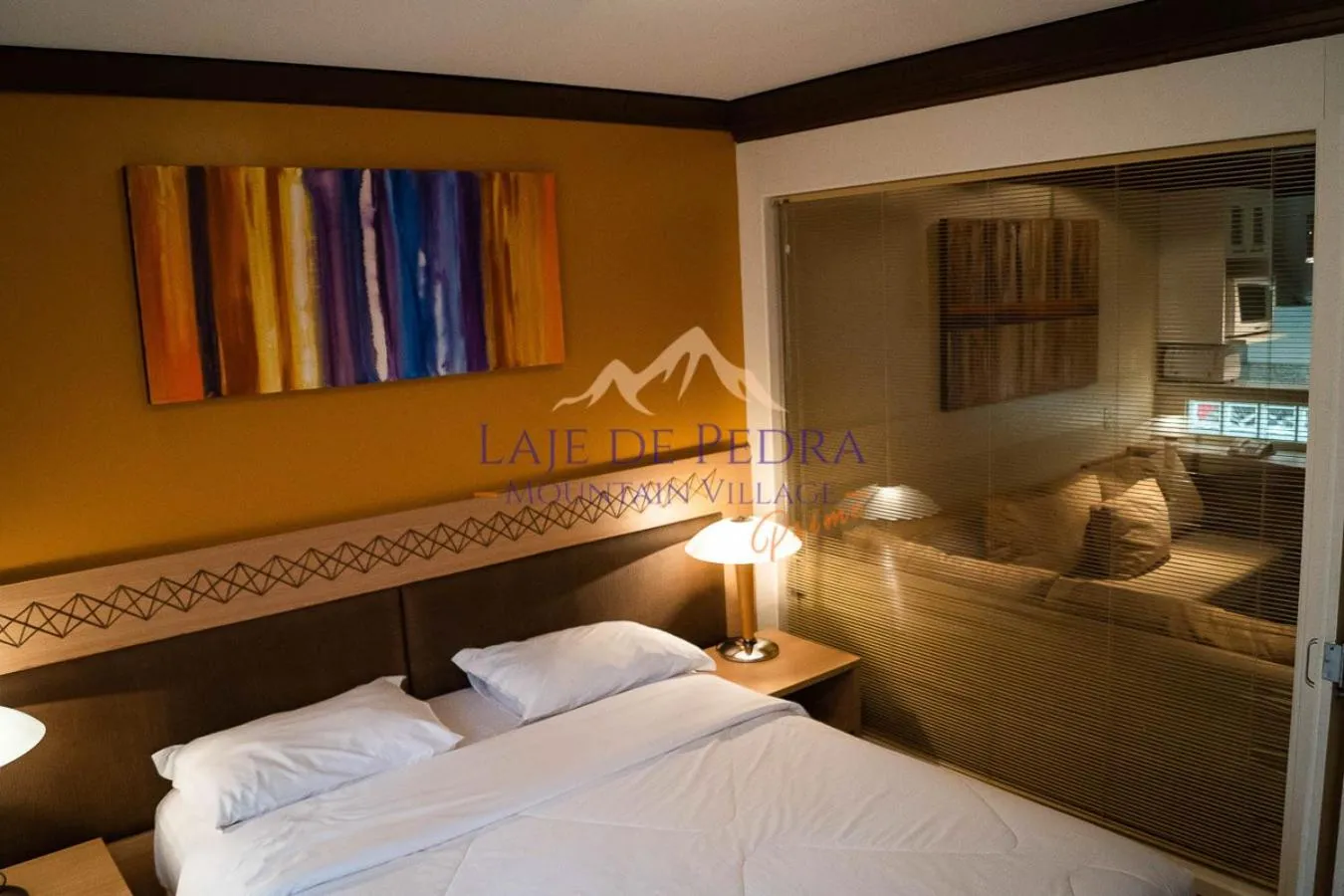 Bed in Laje de Pedra Mountain VillagePrime