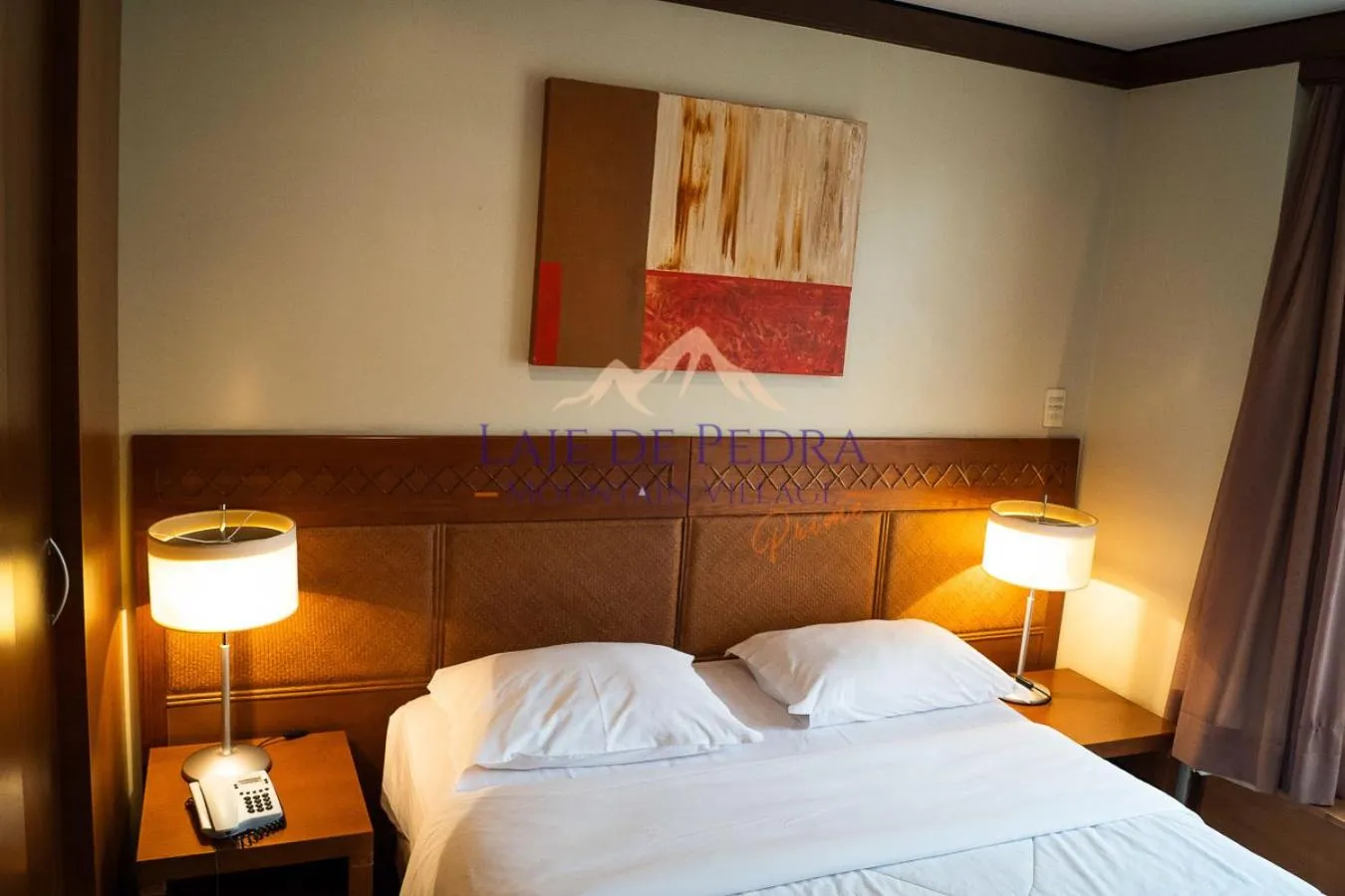 Bed in Laje de Pedra Mountain VillagePrime