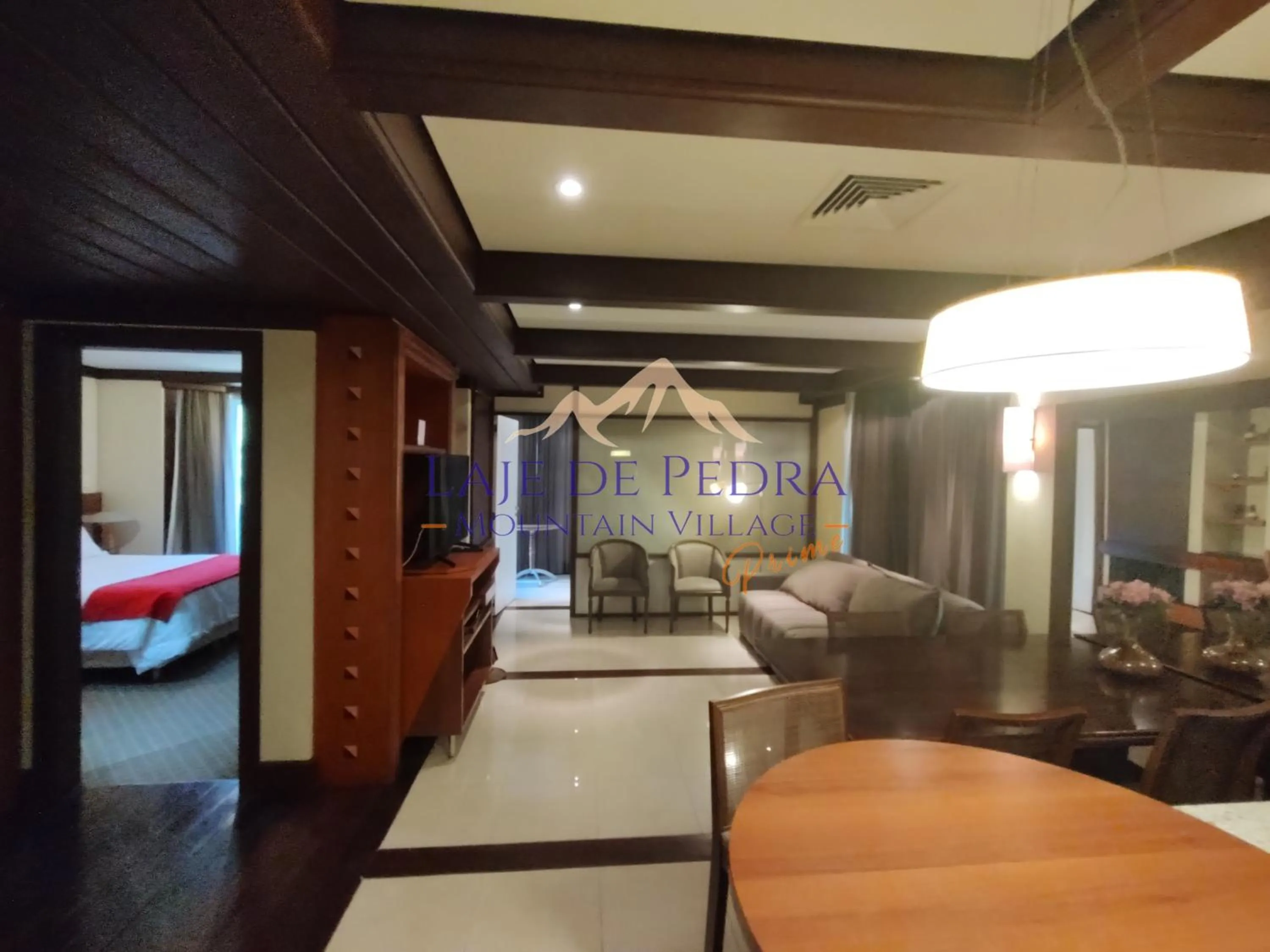 Living room, Bed in Laje de Pedra Mountain VillagePrime