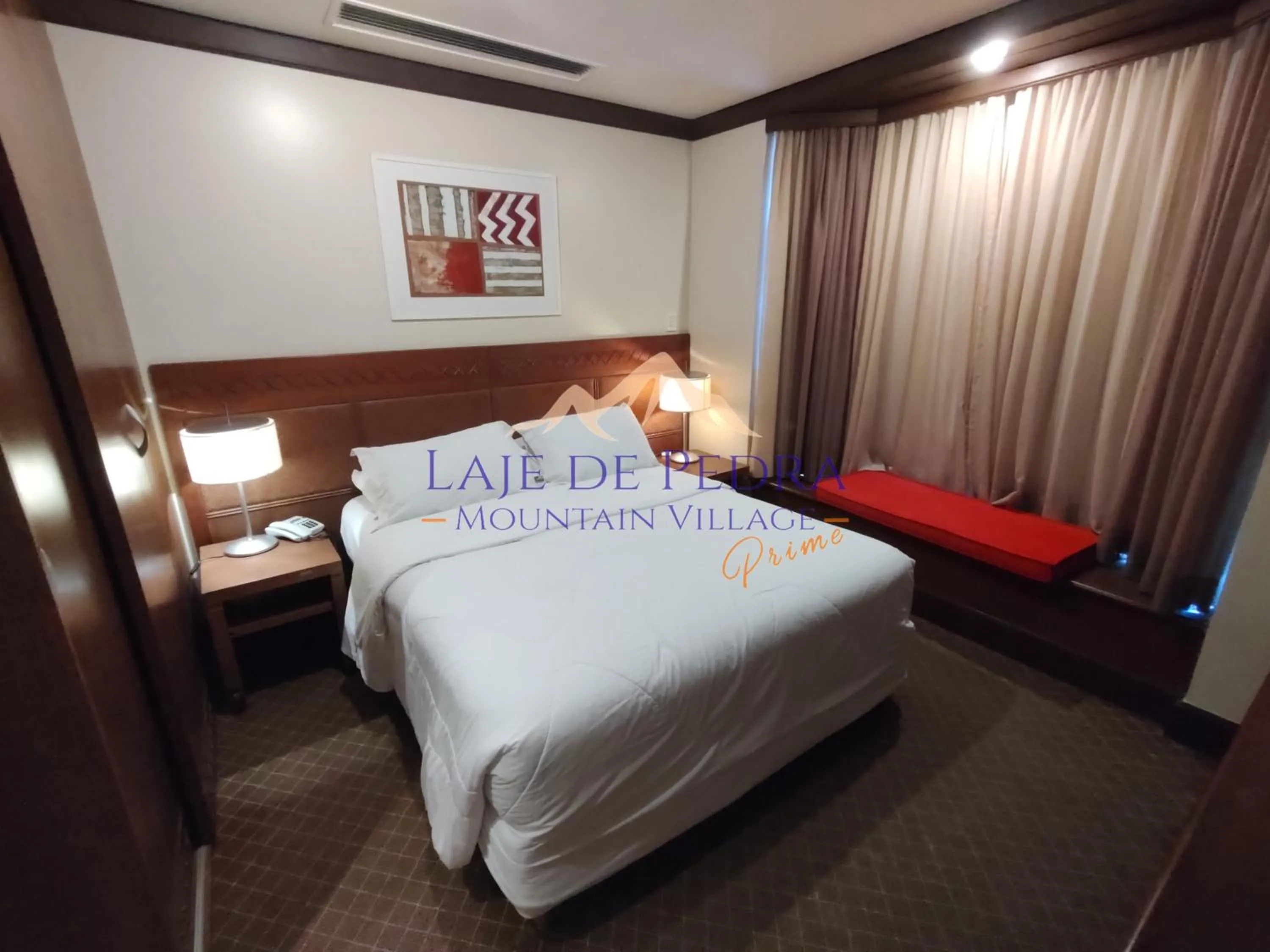 Bed in Laje de Pedra Mountain VillagePrime