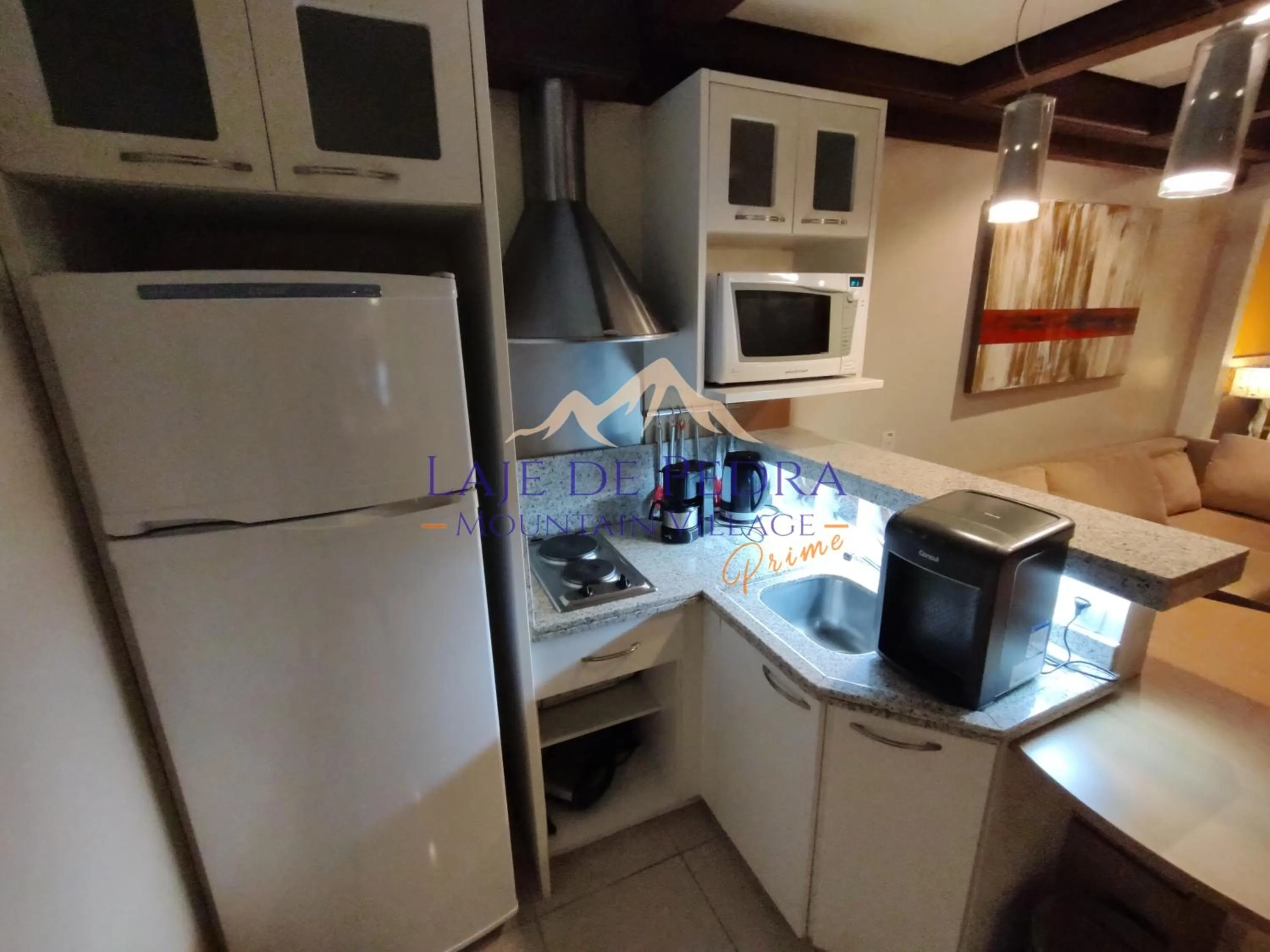 Kitchen or kitchenette in Laje de Pedra Mountain VillagePrime