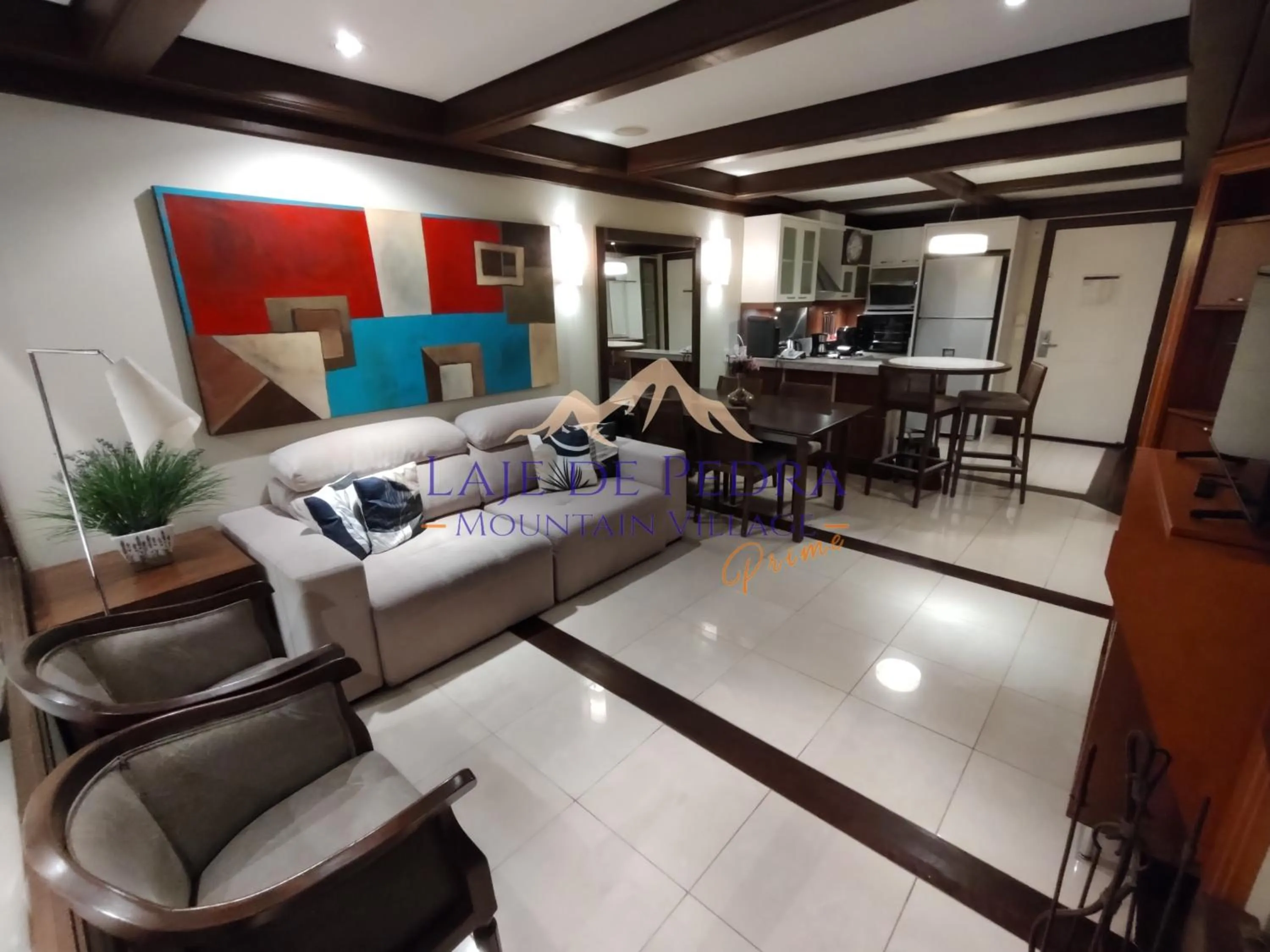 Living room in Laje de Pedra Mountain VillagePrime