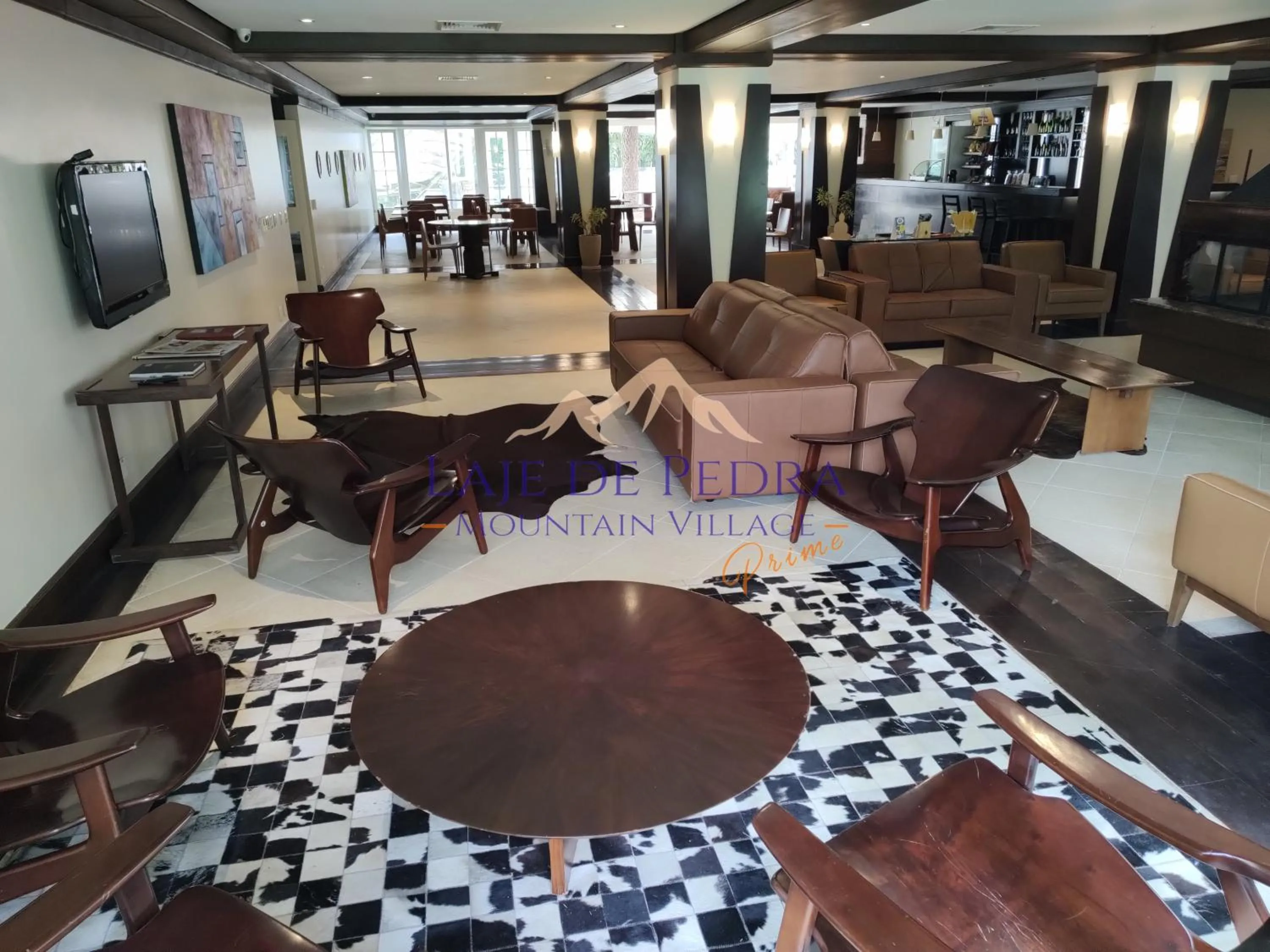 Lobby or reception in Laje de Pedra Mountain VillagePrime