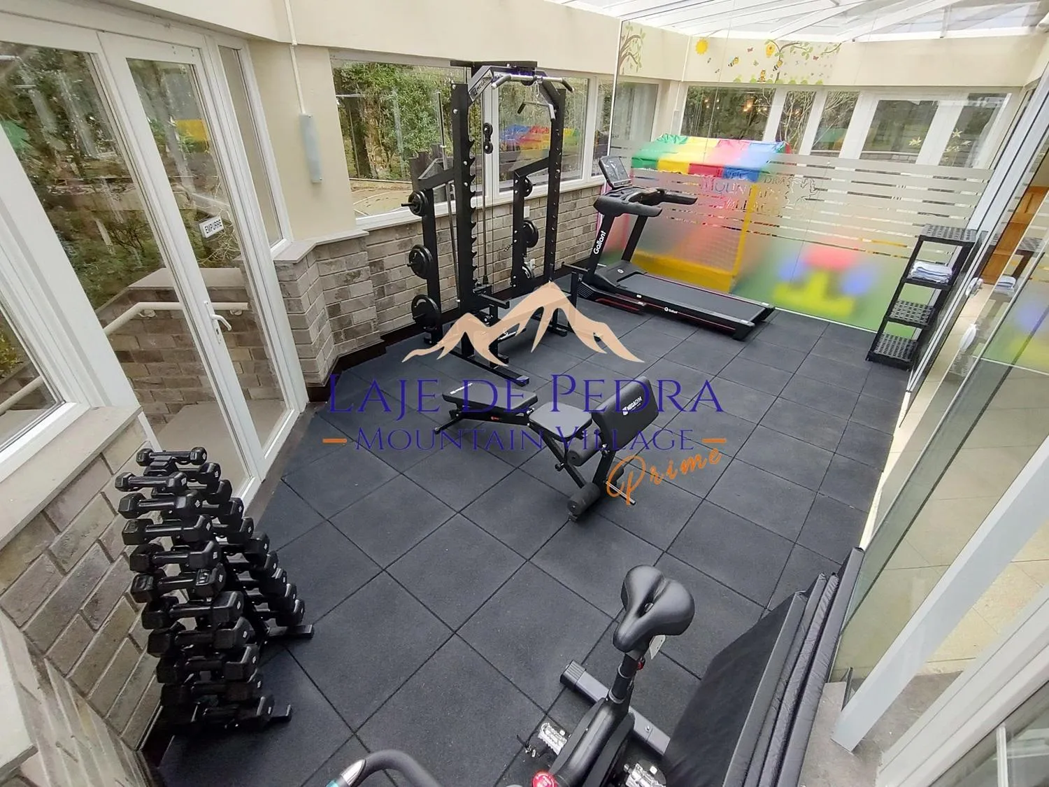 Fitness centre/facilities in Laje de Pedra Mountain VillagePrime