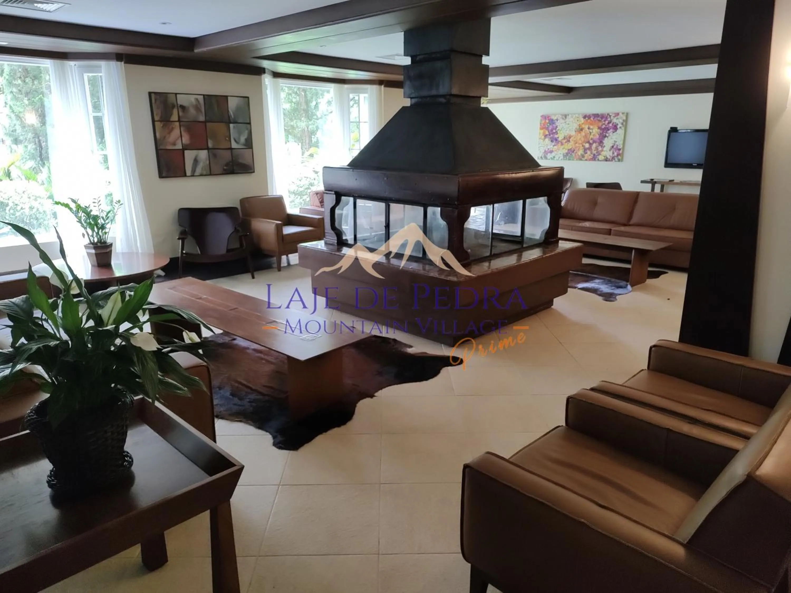 Lobby or reception in Laje de Pedra Mountain VillagePrime