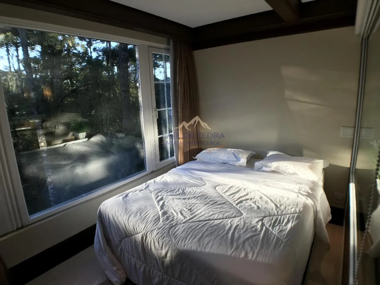 Bed in Laje de Pedra Mountain VillagePrime