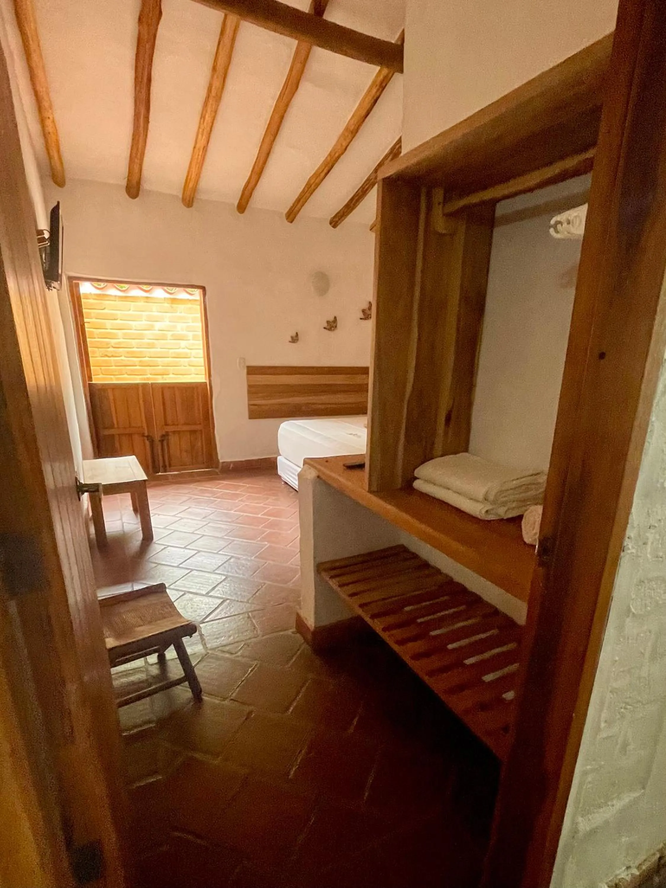 Bed in Hotel Victoria Barichara