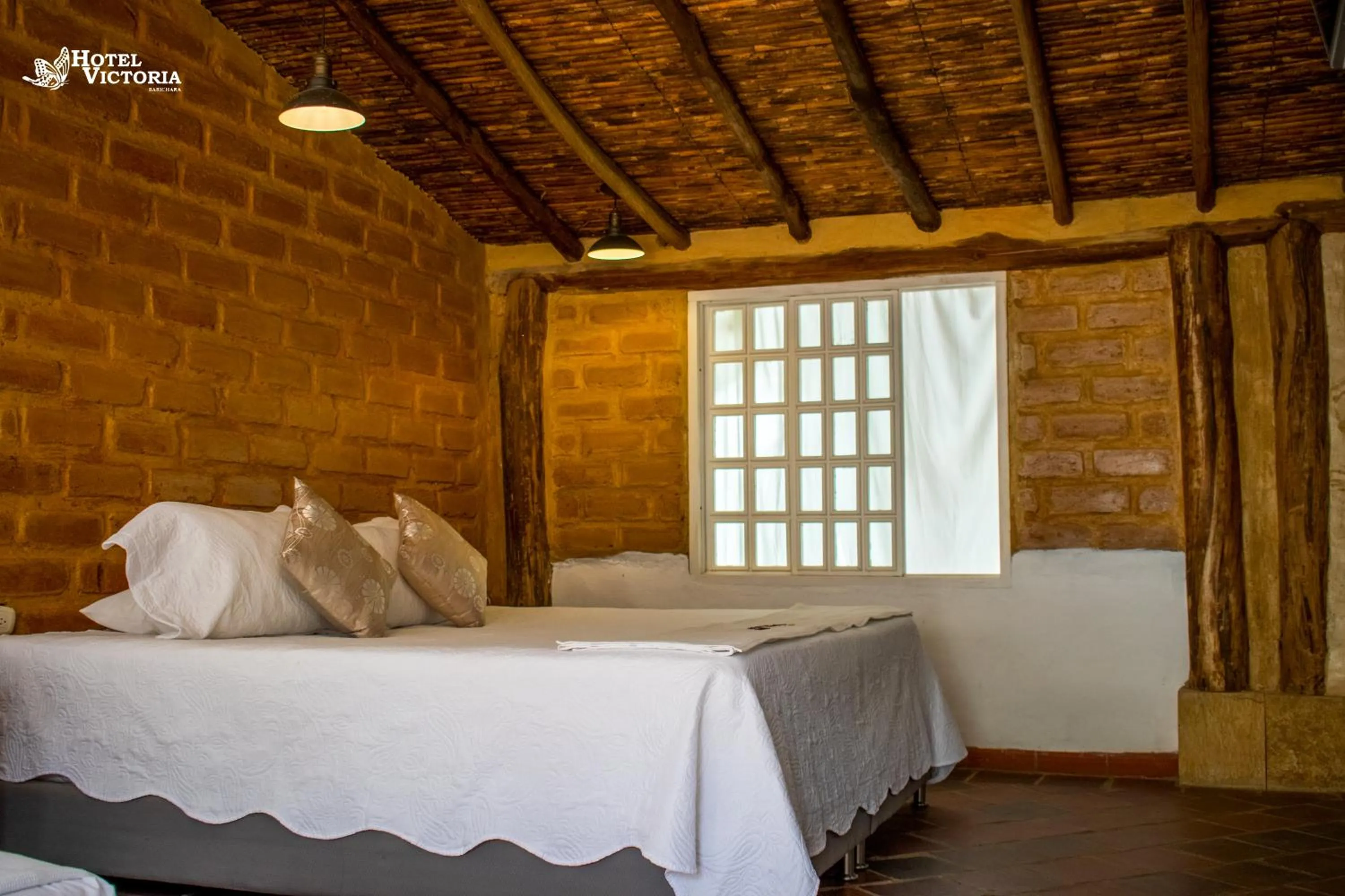 Bed in Hotel Victoria Barichara