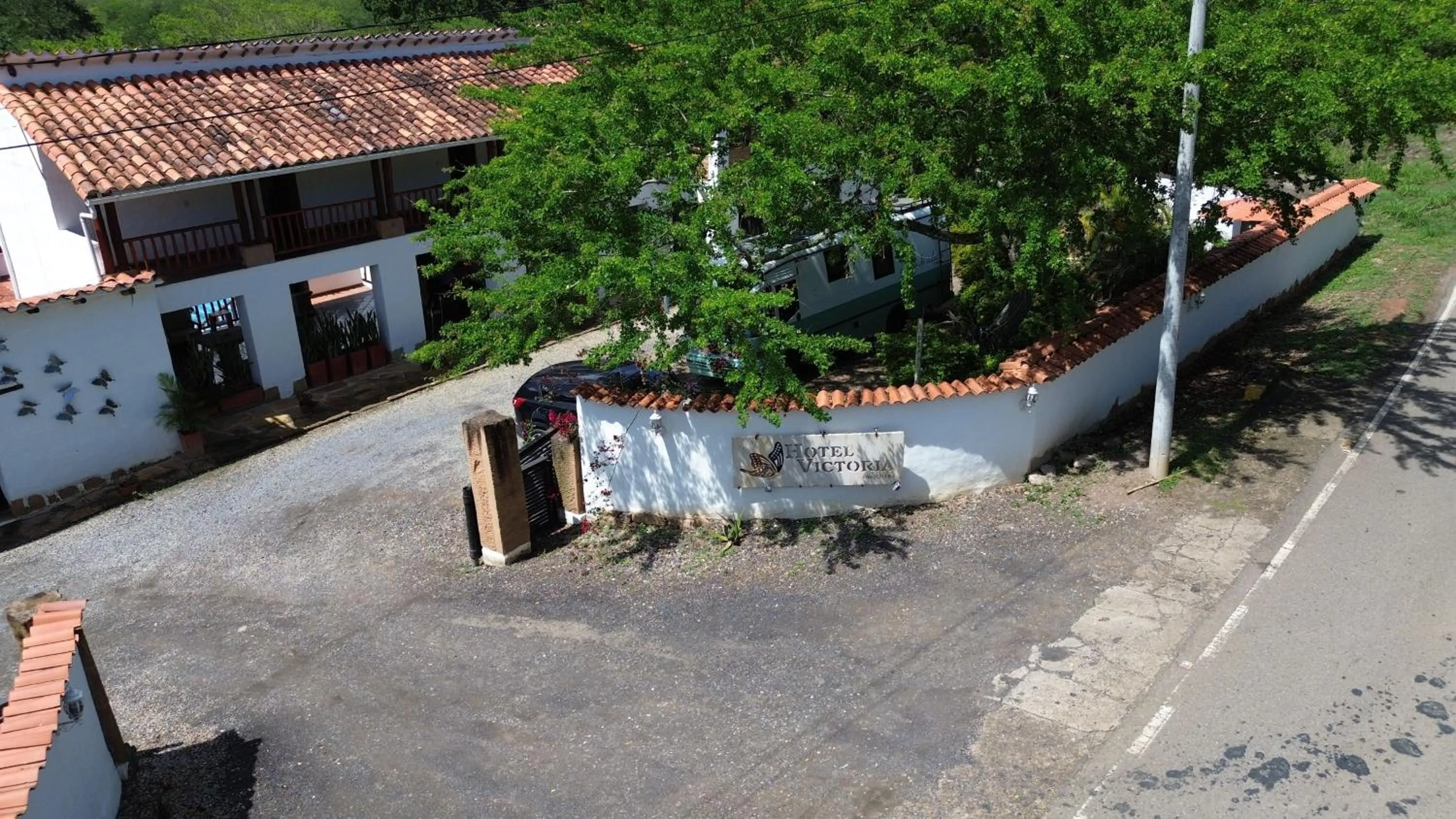 Property building in Hotel Victoria Barichara