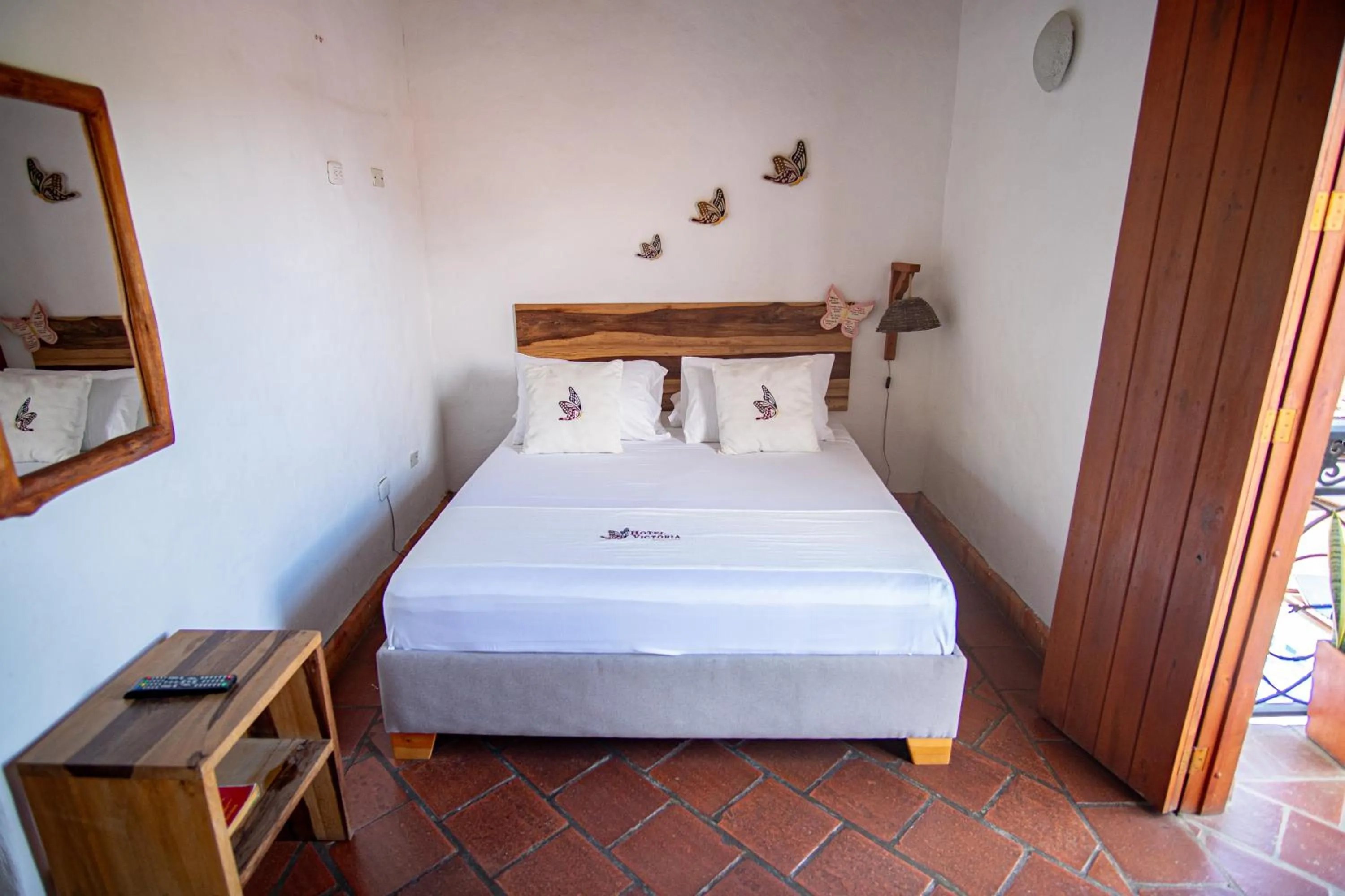 Bed in Hotel Victoria Barichara