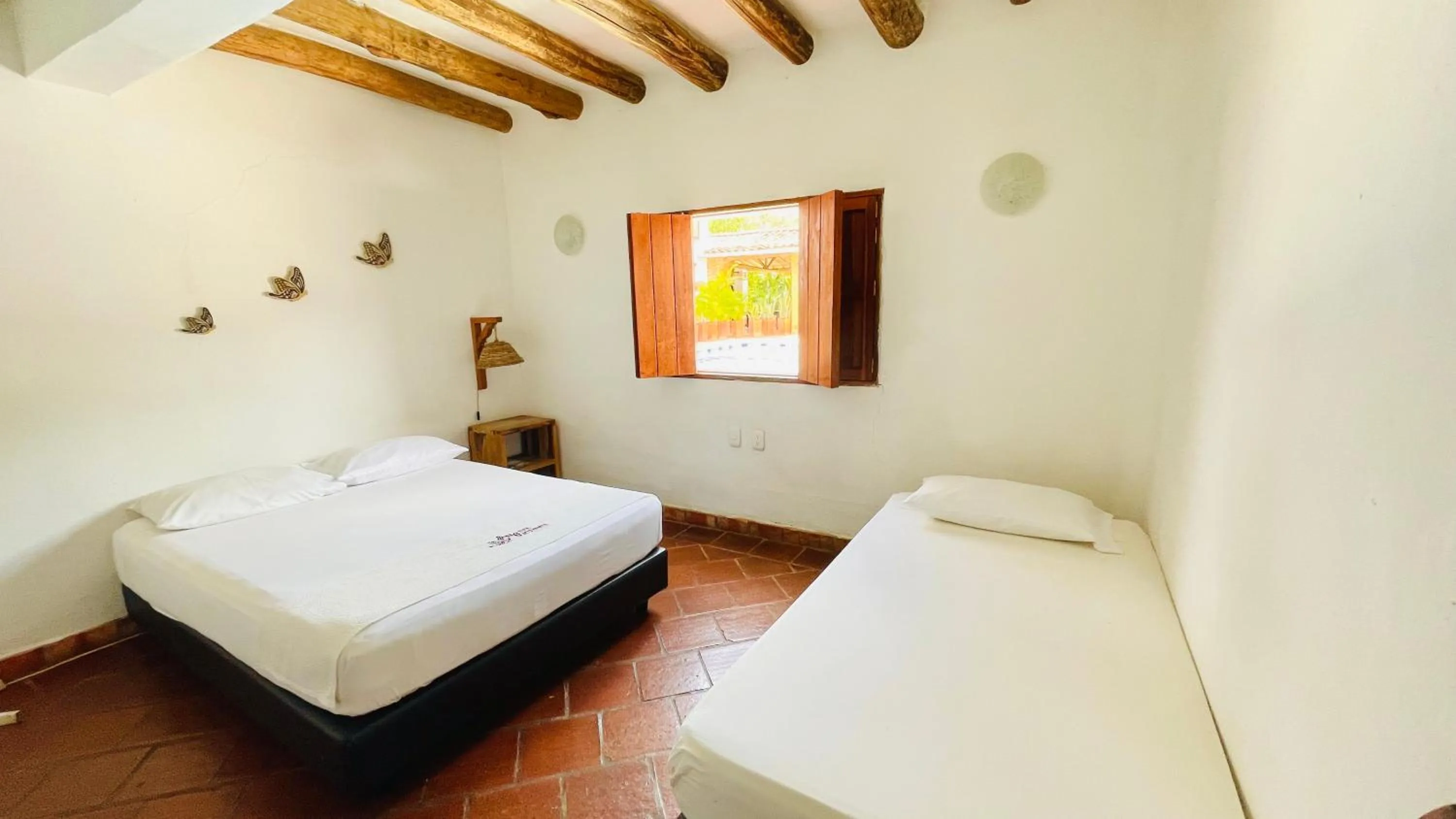 Bed in Hotel Victoria Barichara