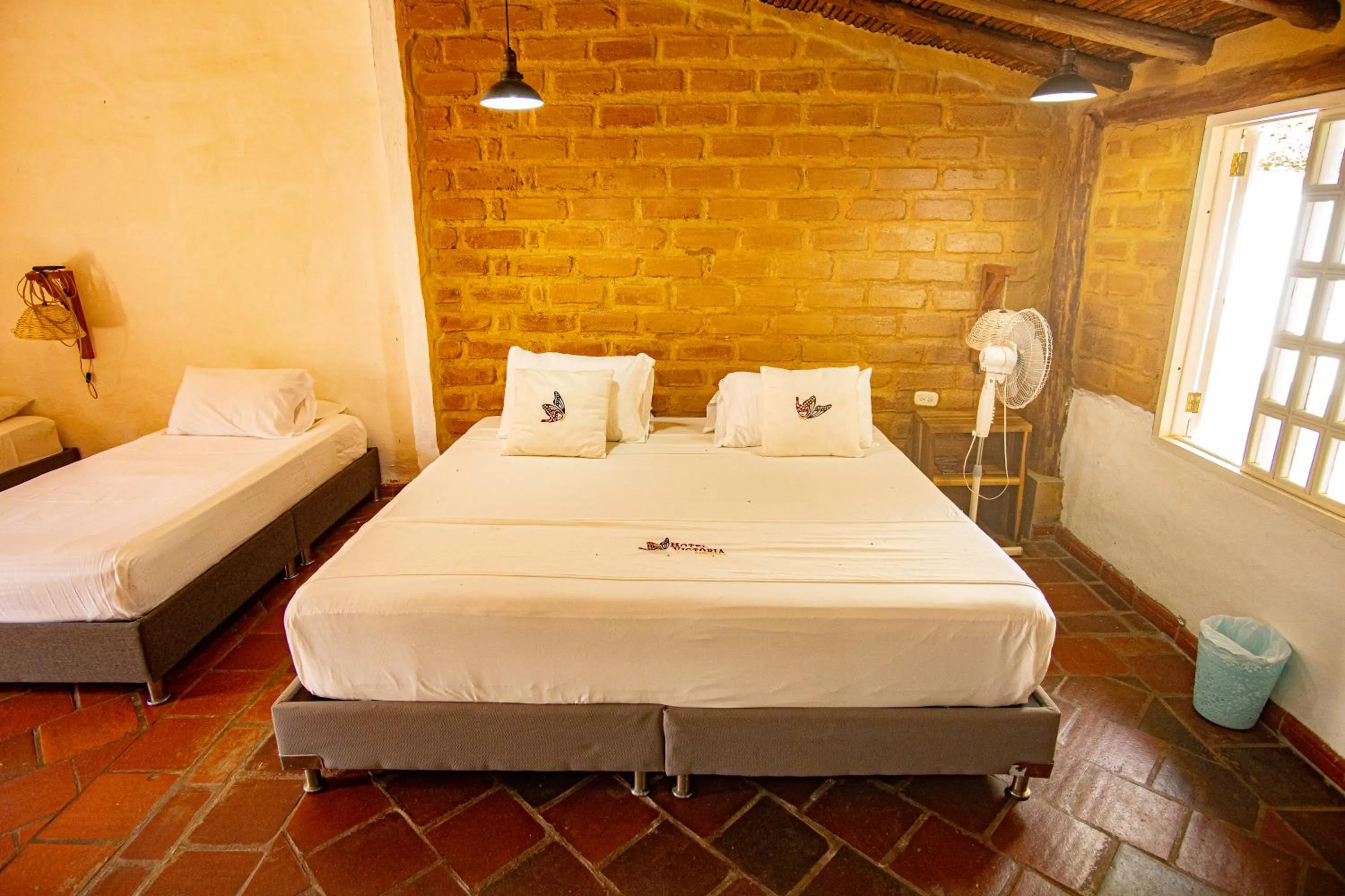 Bed in Hotel Victoria Barichara