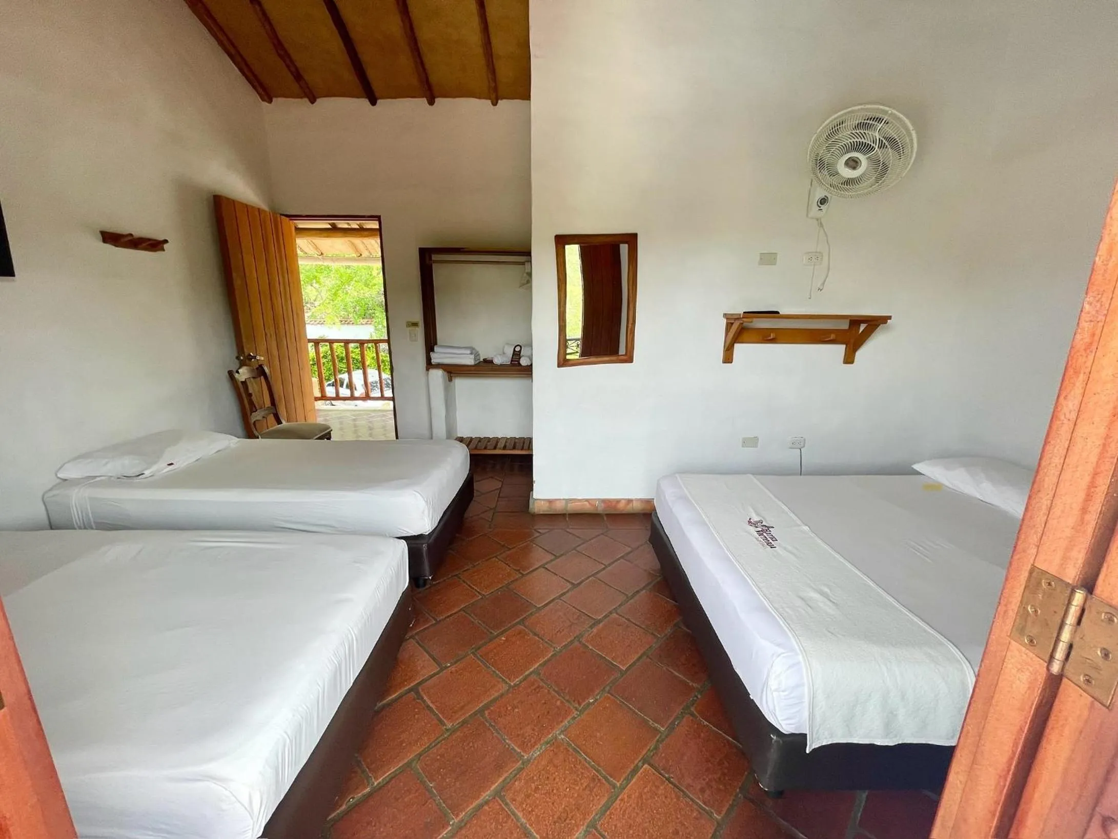 Bed in Hotel Victoria Barichara