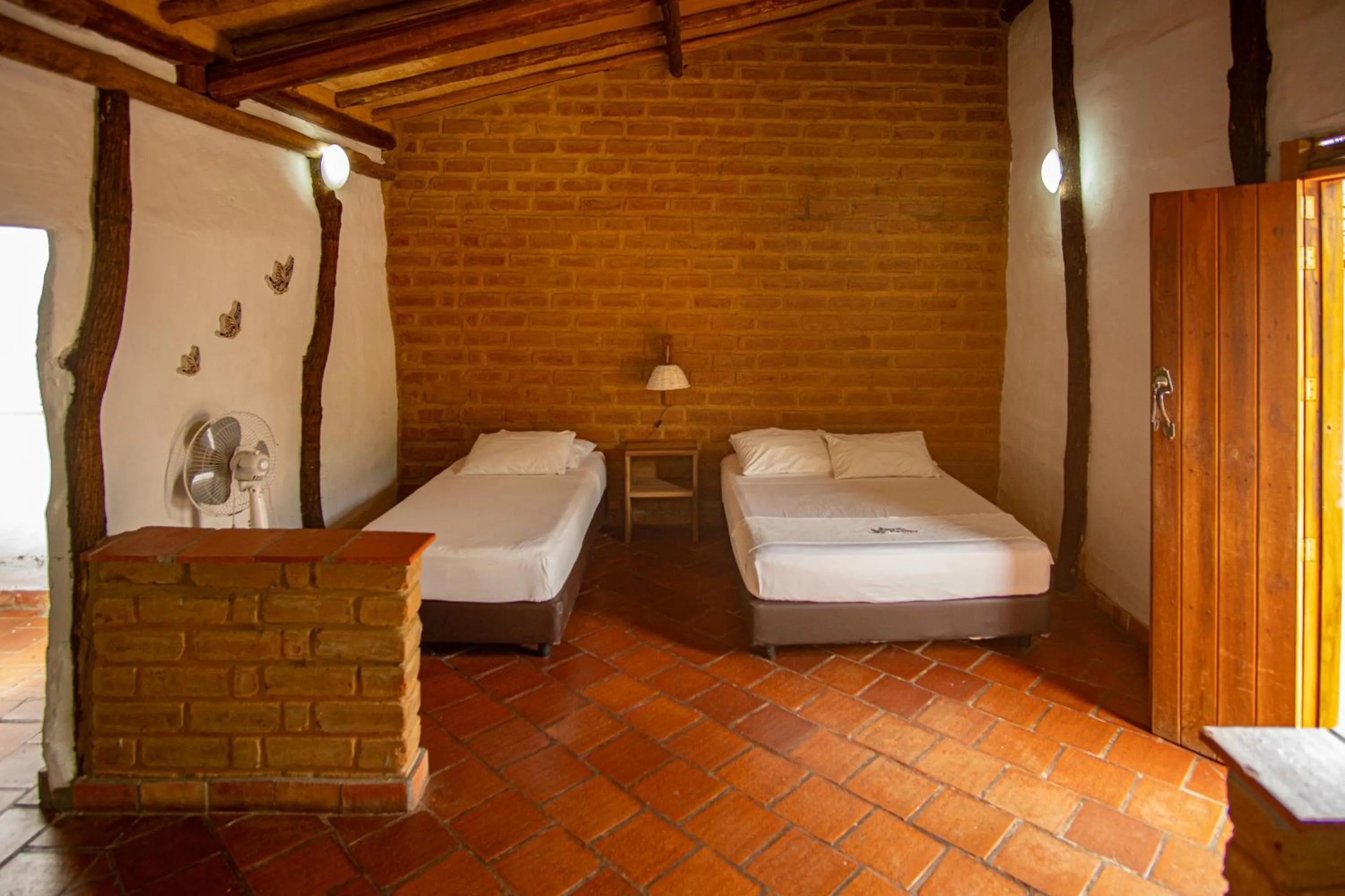 Bed in Hotel Victoria Barichara