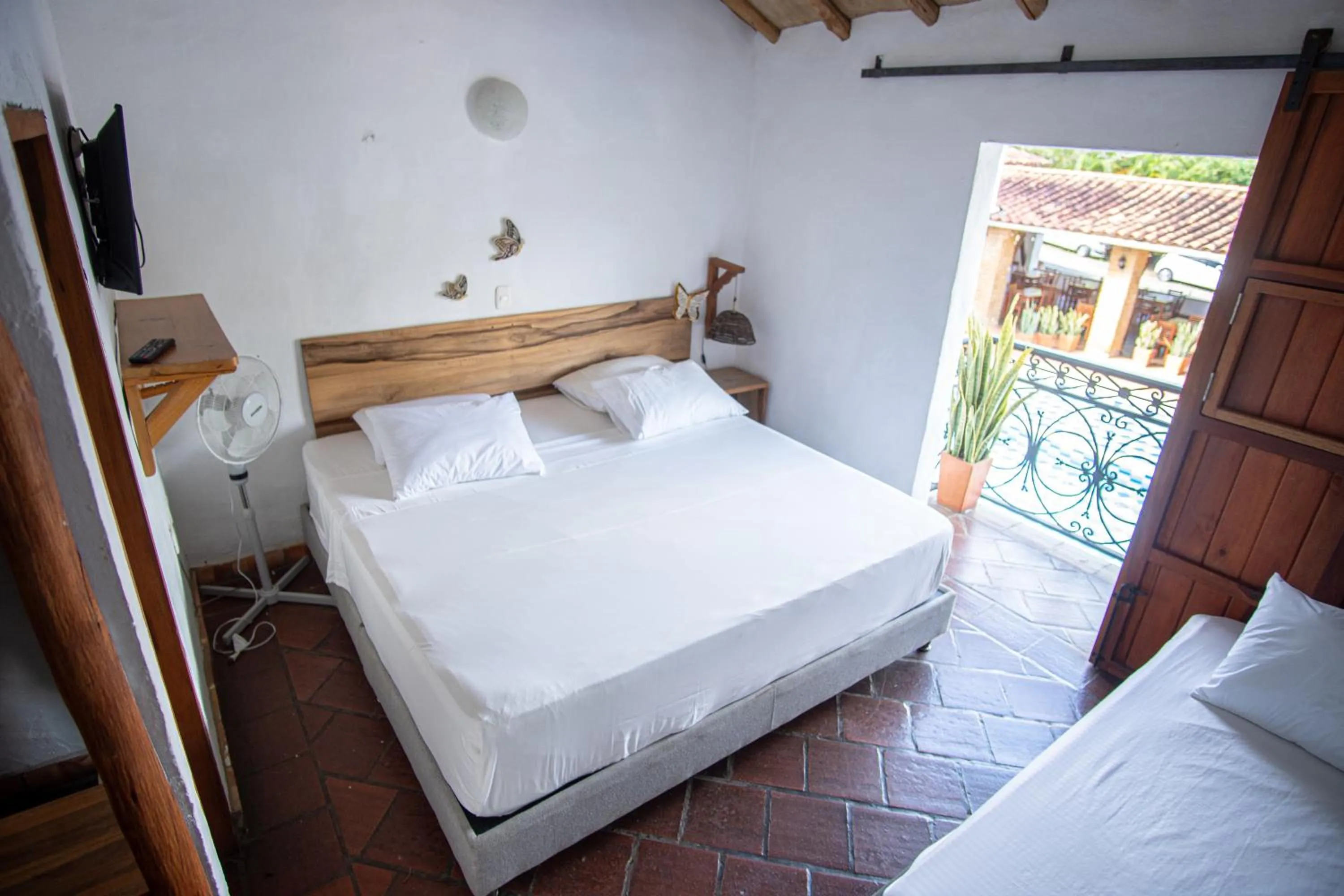 Bed in Hotel Victoria Barichara