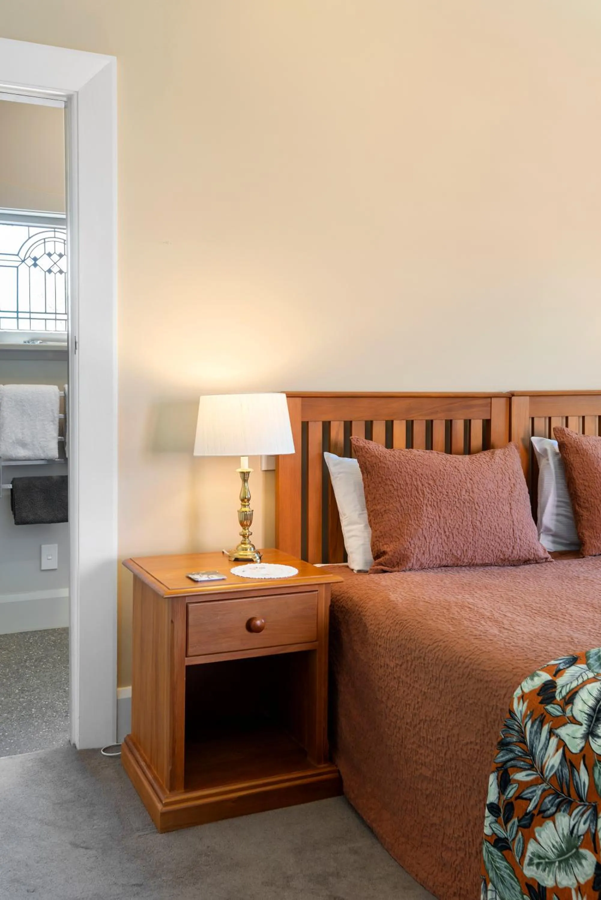 Bed in Homelea Bed and Breakfast