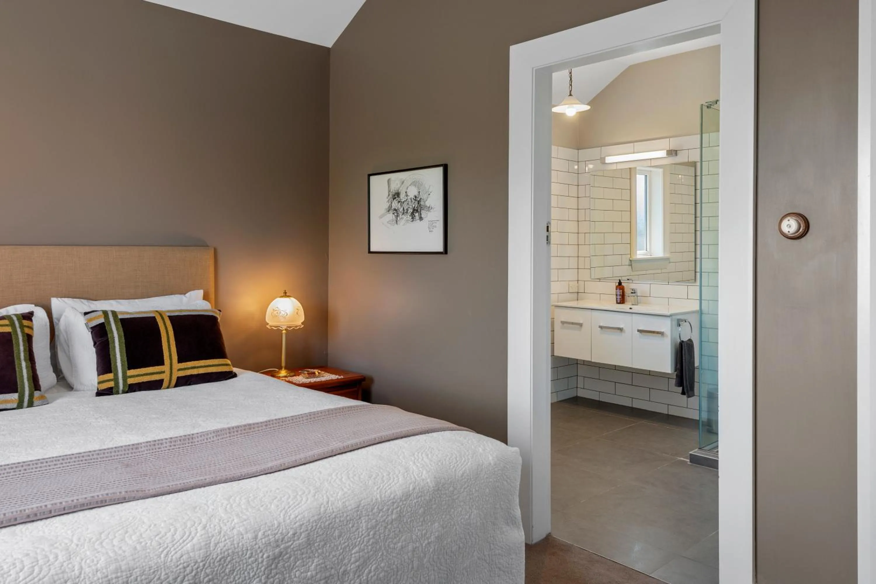 Bed in Homelea Bed and Breakfast