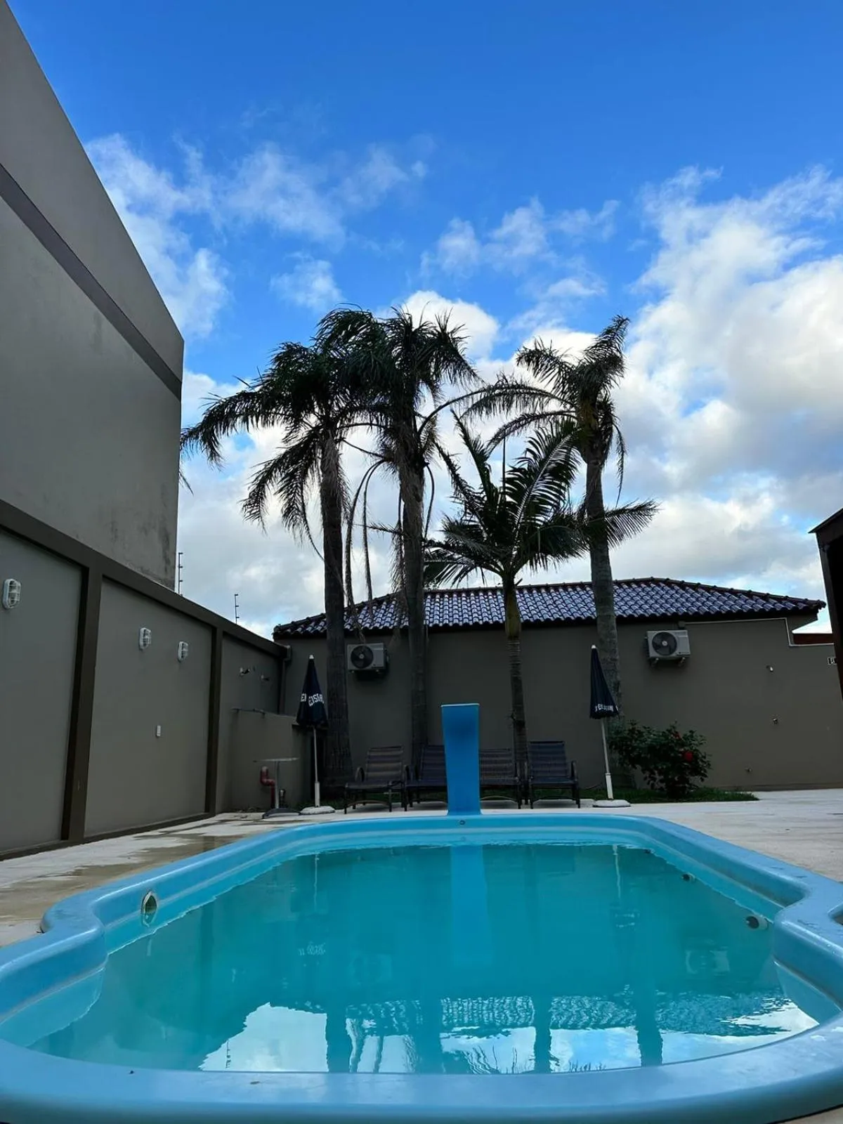 Swimming pool in Pousada Vista da Barra