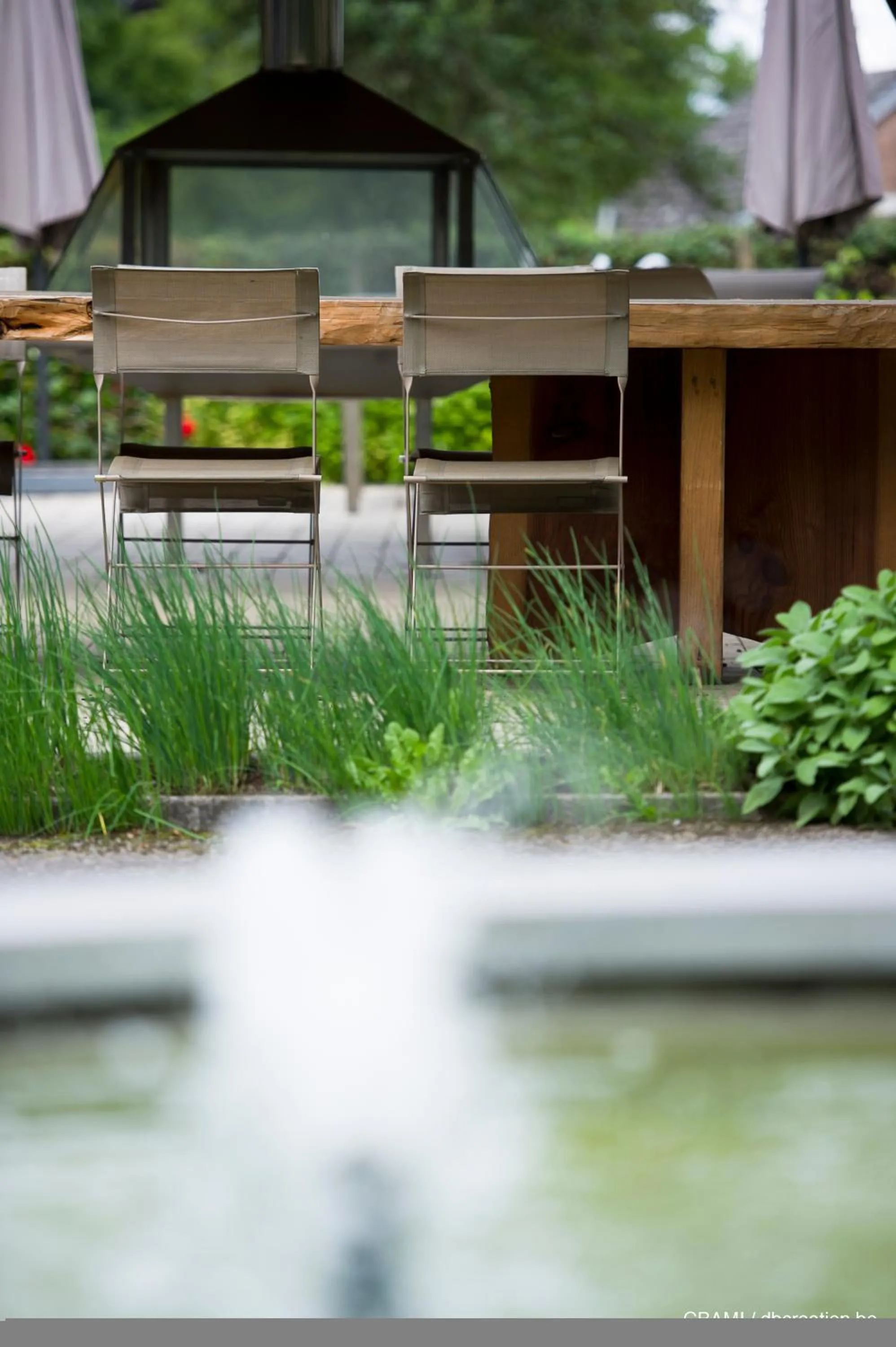 Garden in Hotel Le Beau Séjour