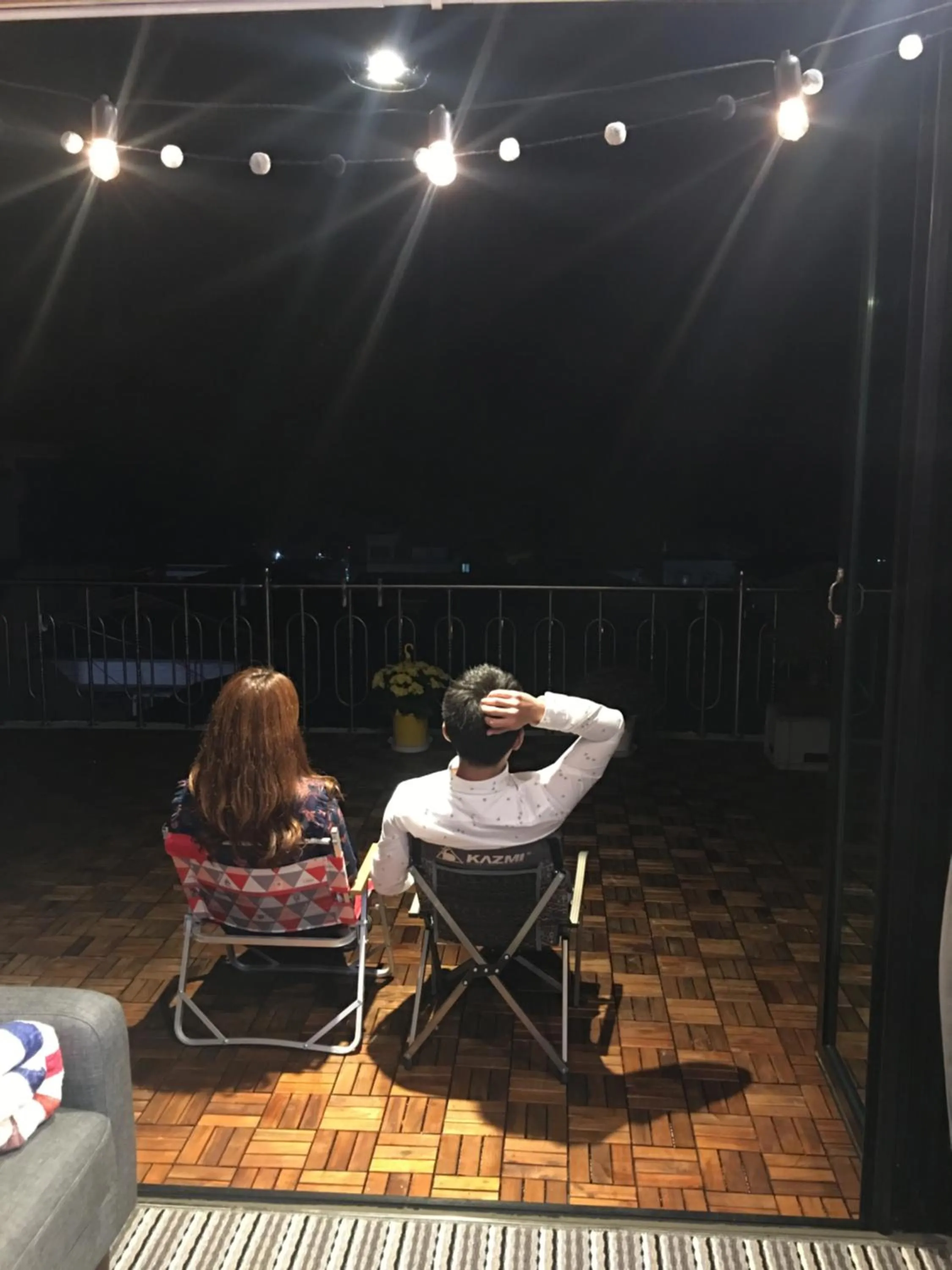 Balcony/Terrace in Us on Earth Guesthouse