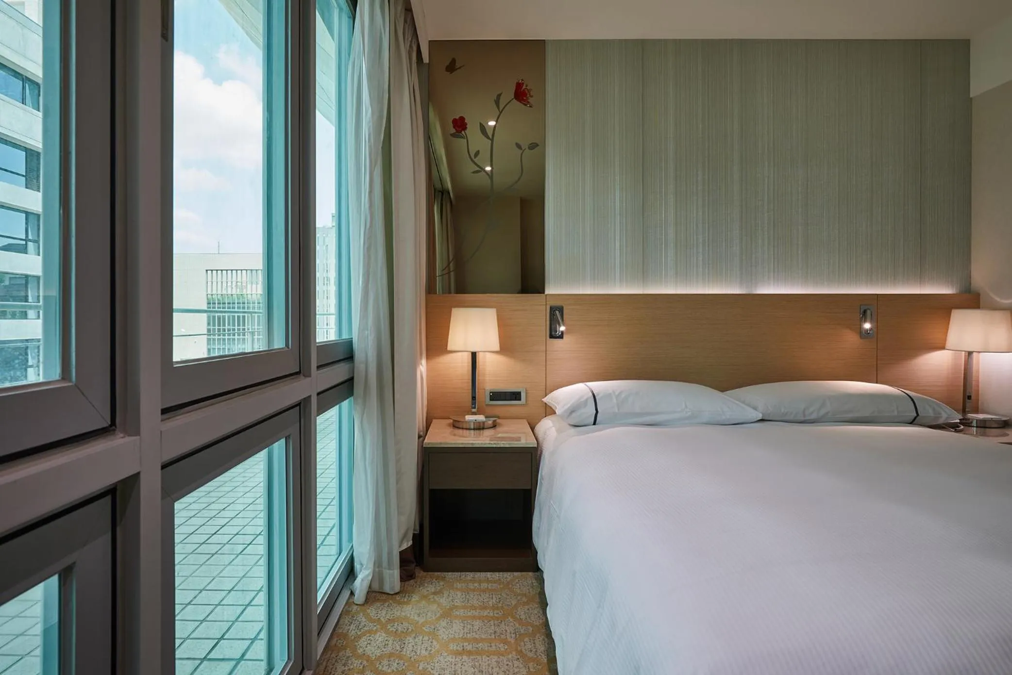 On site, Bed in K Hotel Tianjin