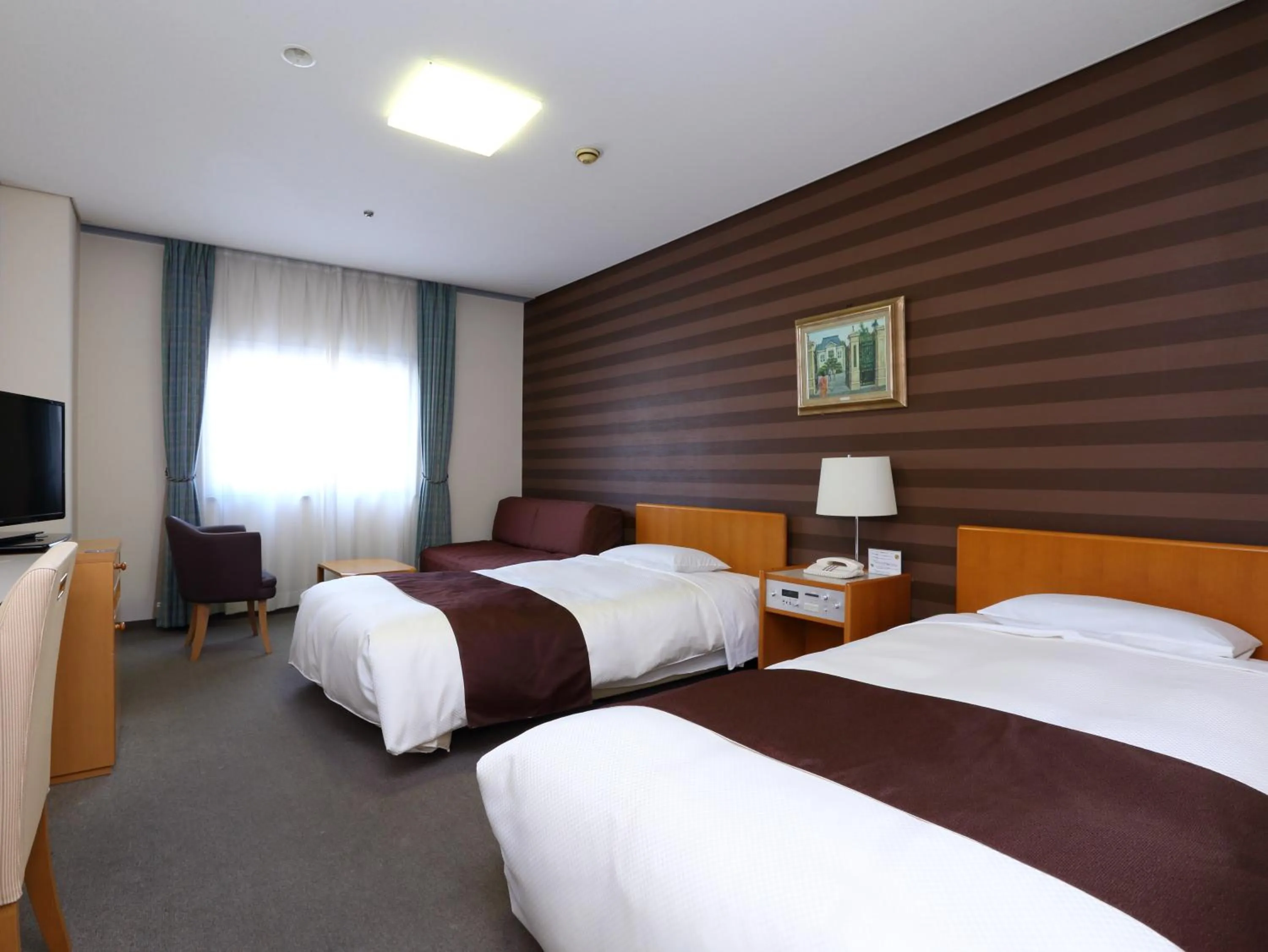 Photo of the whole room, Bed in Fukuoka Recent Hotel