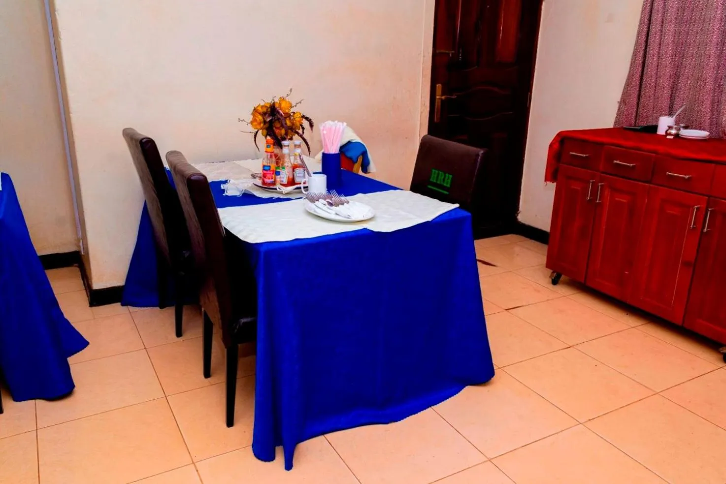 Dining area in Kijungu Hill Hotel Hoima
