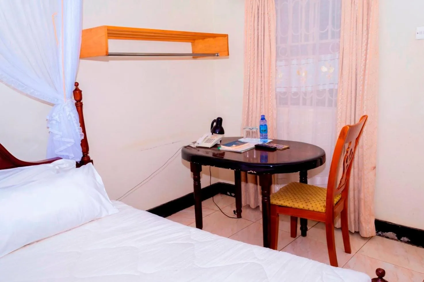 Seating area in Kijungu Hill Hotel Hoima