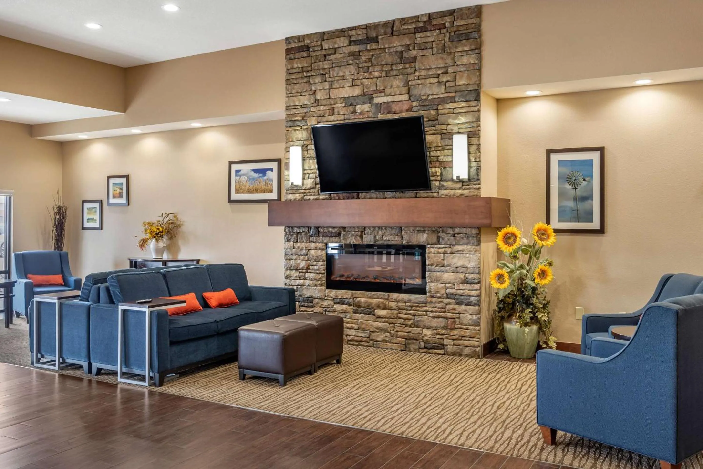 Lobby or reception in Comfort Inn & Suites Augusta
